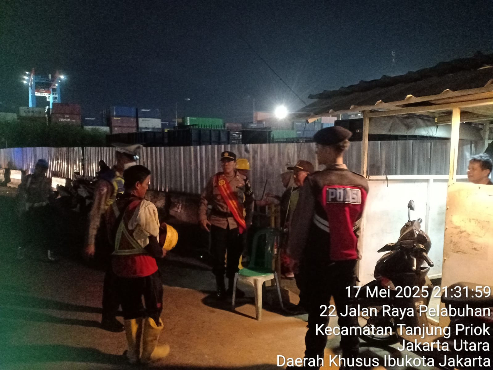 Patroli Skala Besar Cipkon dalam rangka Operasi Berantas Jaya 2025, Cegah Gangguan Kamtibmas