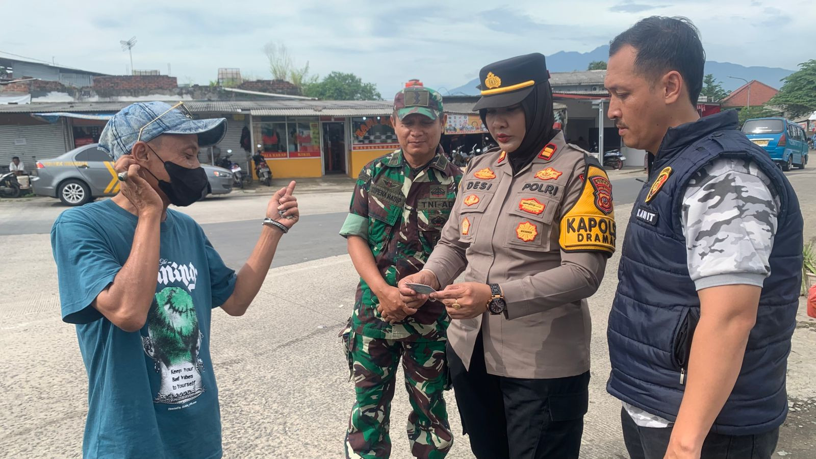 Kapolsek Dramaga Gelar Operasi Premanisme dan Pungli, Wujud Nyata POLRI Hadir di Tengah Masyarakat