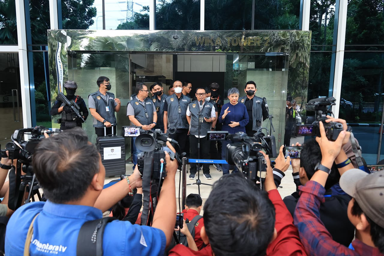 Kortastipidkor Polri Geledah Kantor WIKA, Usut Dugaan Korupsi Proyek Modernisasi Pabrik Gula Asembagus Rp645 Miliar