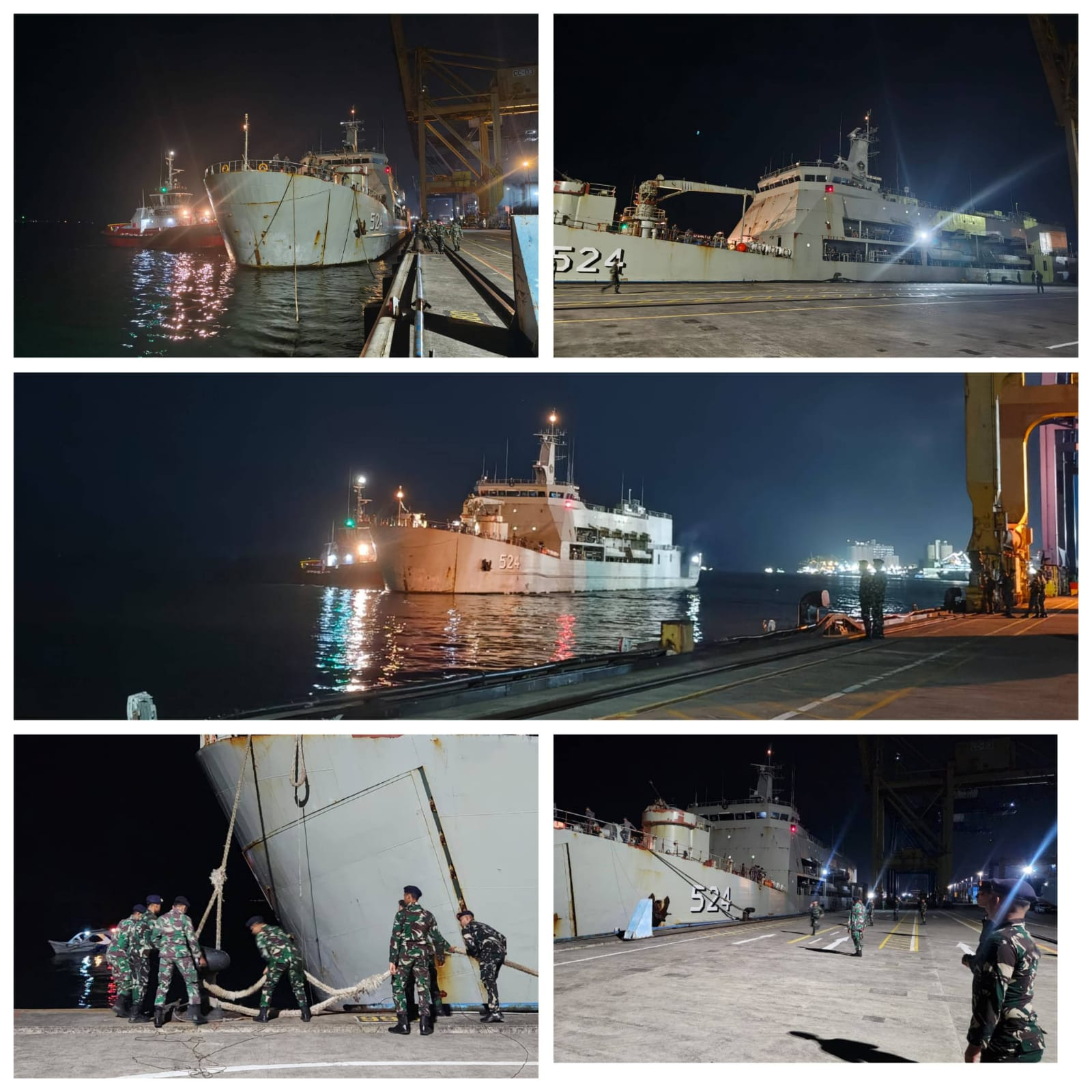KRI Teluk Calang-524 Merapat di Makassar, Siap Dukung Operasi Trisula Jaya-25