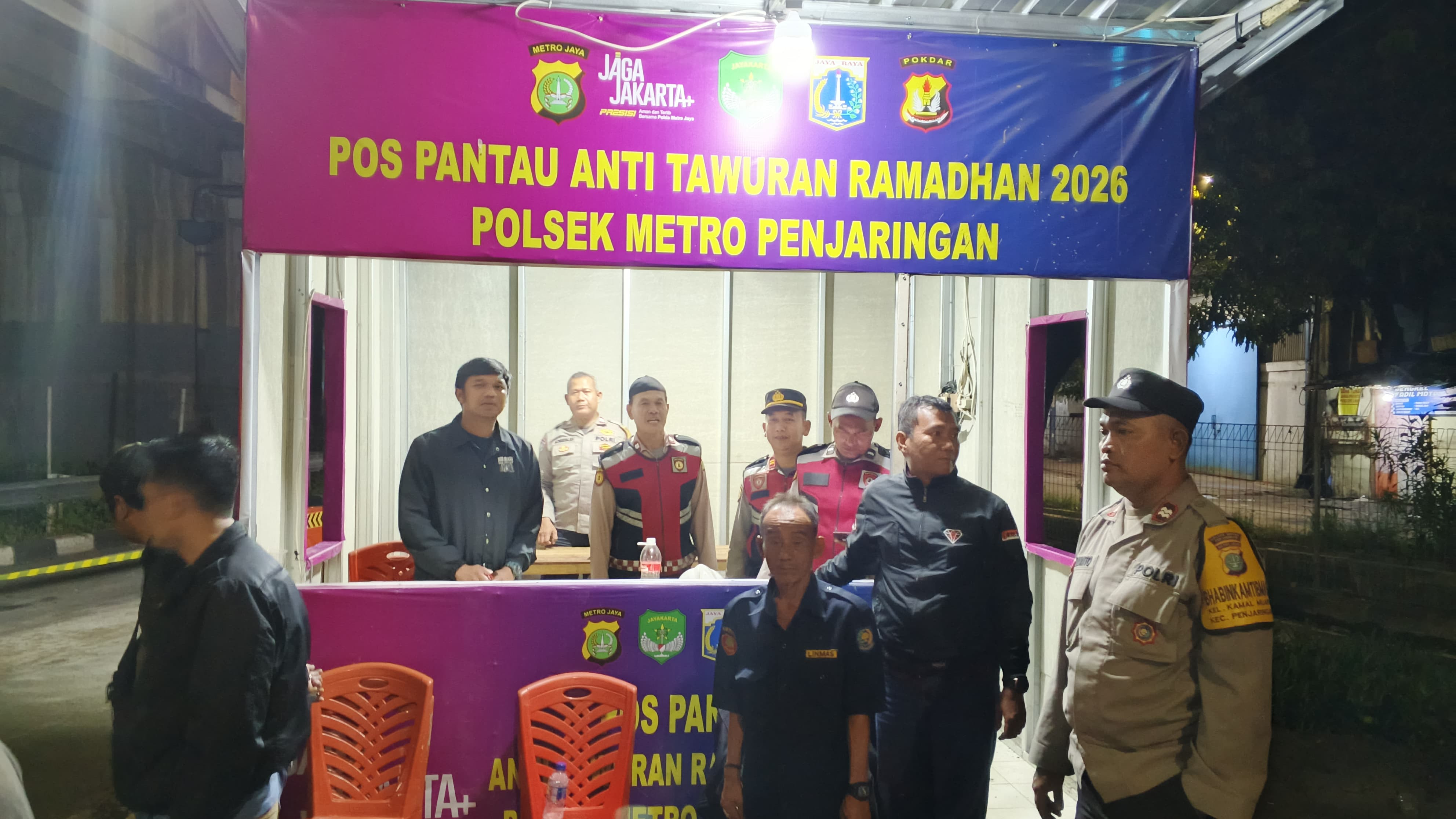 Polsek Metro Penjaringan Patroli KRYD, Antisipasi Tawuran hingga Kejahatan Jalanan di Titik Rawan