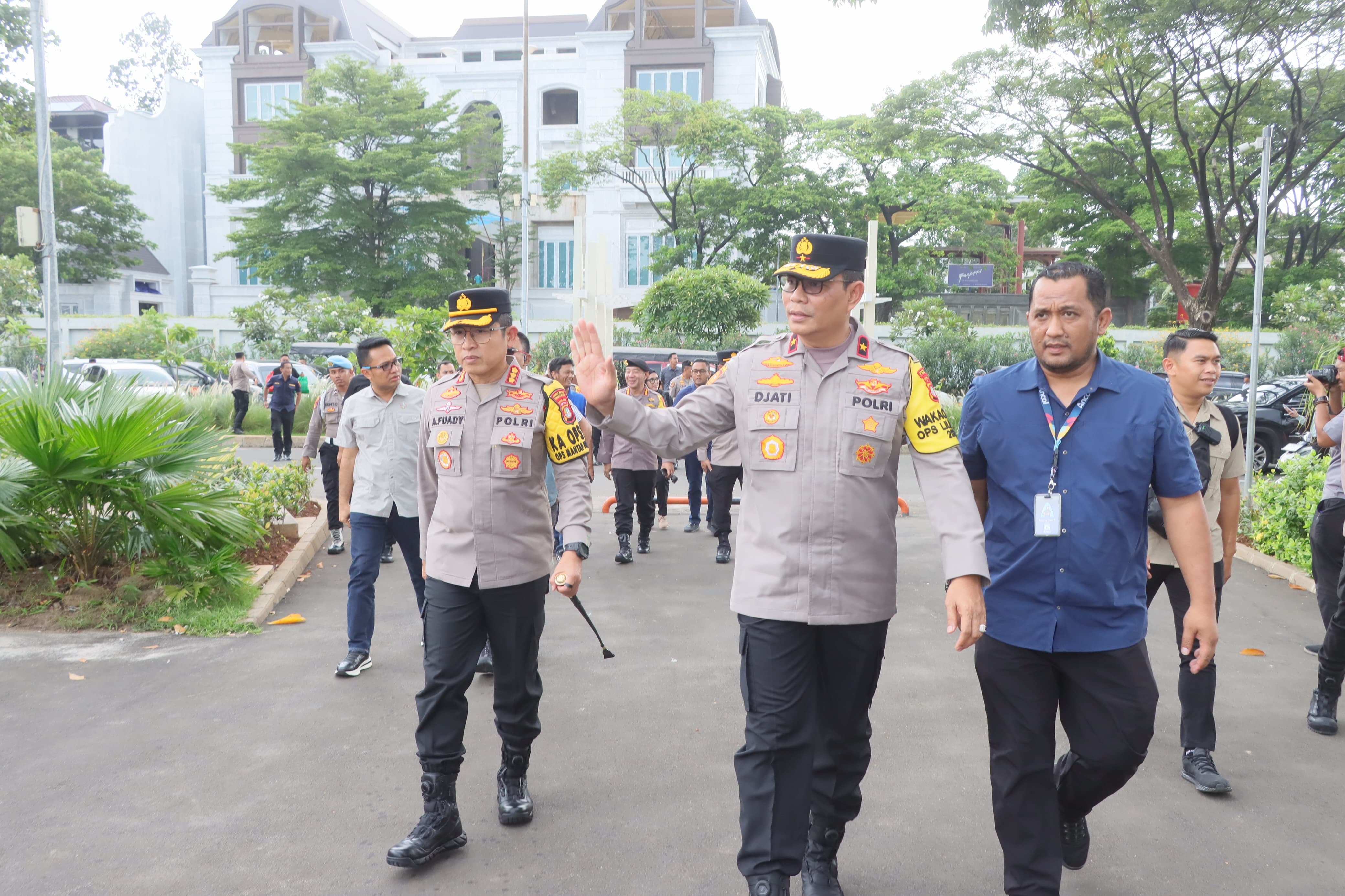 Wakapolda Metro Jaya dan Kapolres Metro Jakut Kunjungi Posyan Ancol: Tegaskan Sinergi dan Kesiapan Operasi Pengamanan