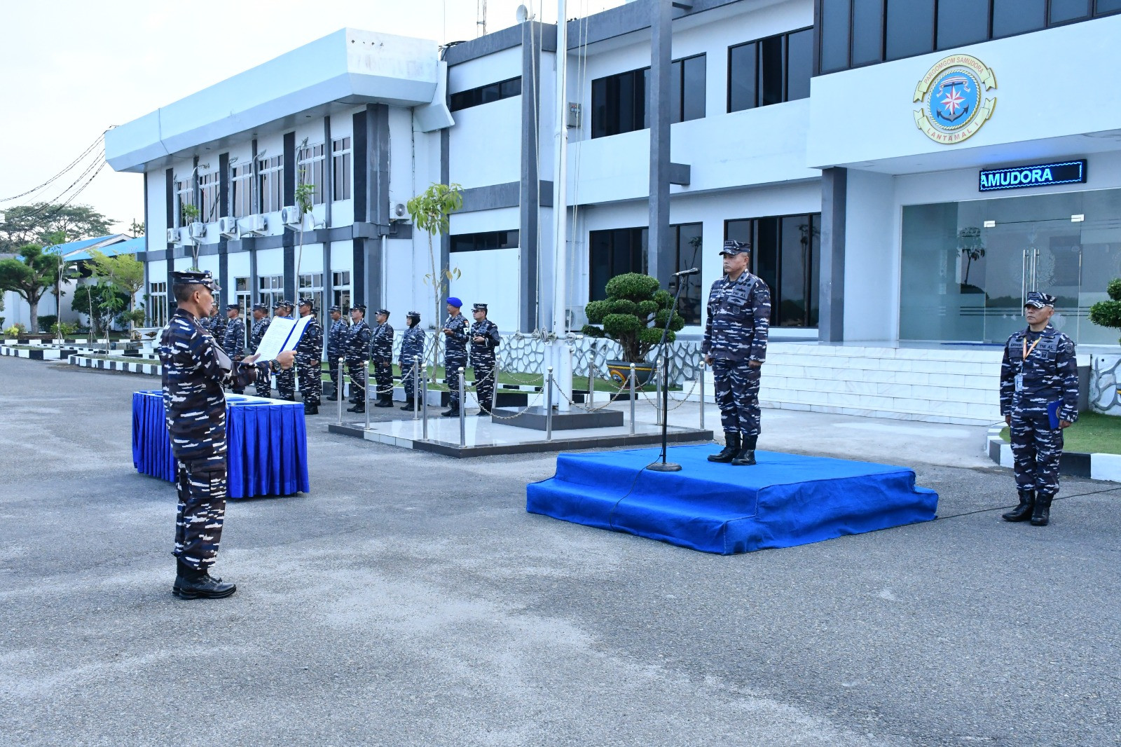 Panitia Daerah Lantamal I Laksanakan Penandatanganan Pakta Integritas Penerimaan Calon Tamtama PK TNI AL Gelombang I Tahun 2025