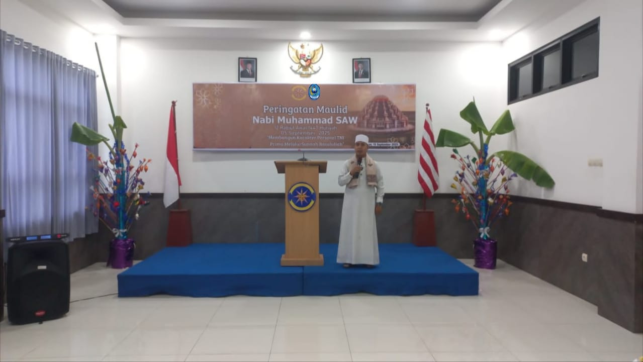 Teladani Ahklak Rasulullah, Keluarga Besar Satlinlamil 3 Peringati Maulid Nabi Muhammad SAW 1447 H