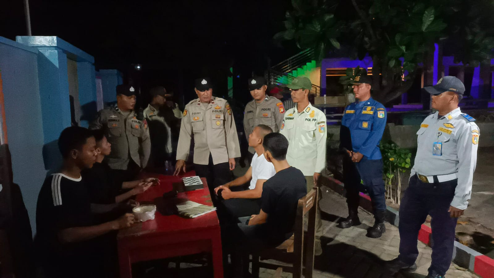Patroli Malam Aman Nusa I 2025, Polsek Kepulauan Seribu Selatan Bersama TNI dan Stakeholder Jaga Jakarta Tetap Aman