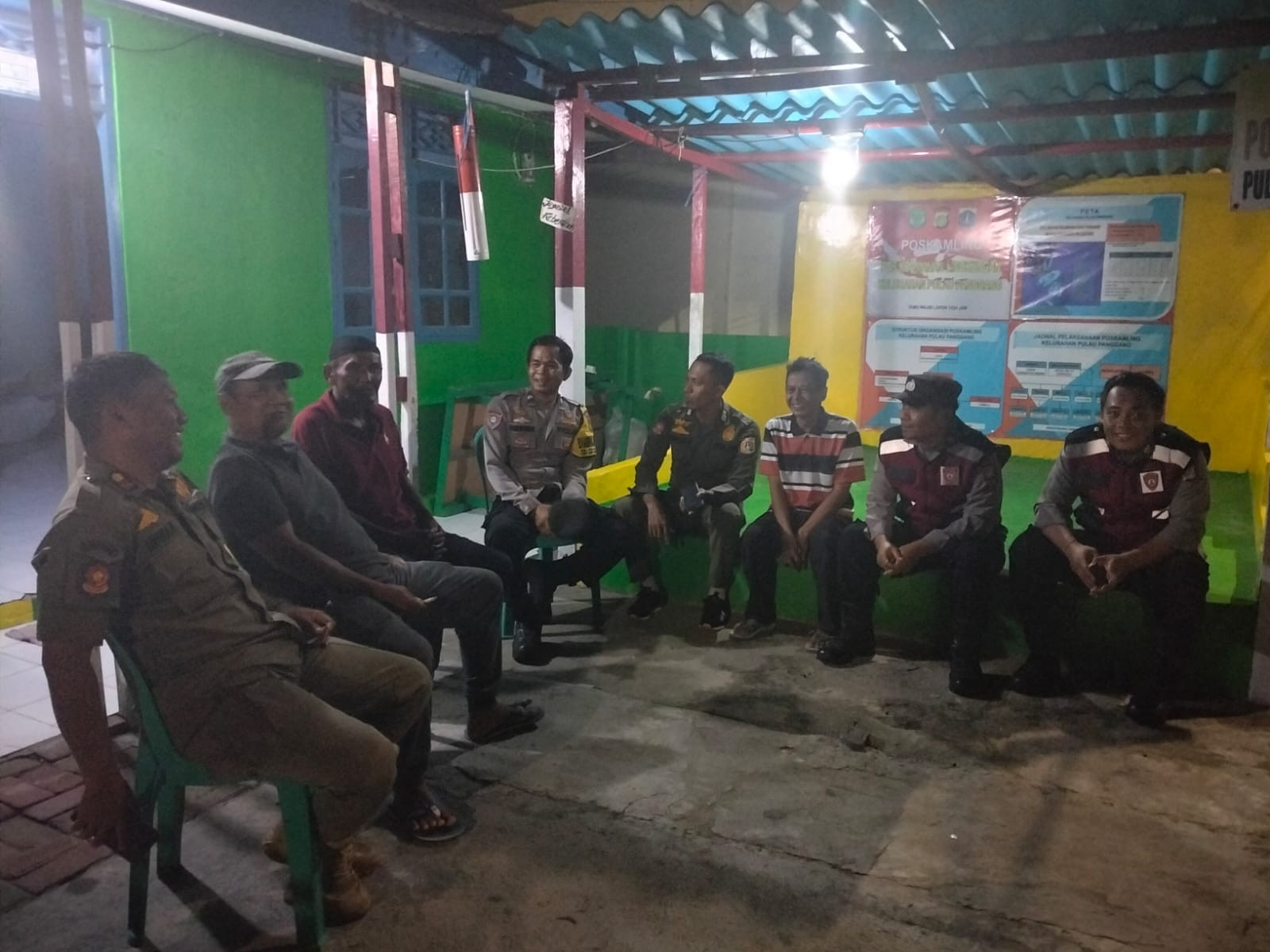 Siskamling Pulau ke Pulau Digencarkan Polsek di Kepulauan Seribu, Kapolres Ingatkan Warga soal Cuaca Buruk