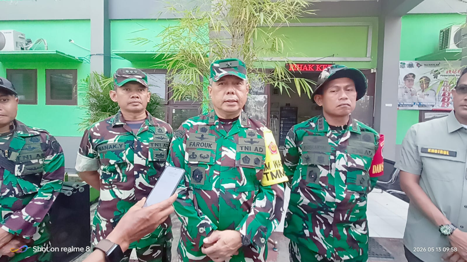 Wasev TMMD ke-128 Tinjau Progres Pembangunan, Optimistis Rampung Tepat Waktu