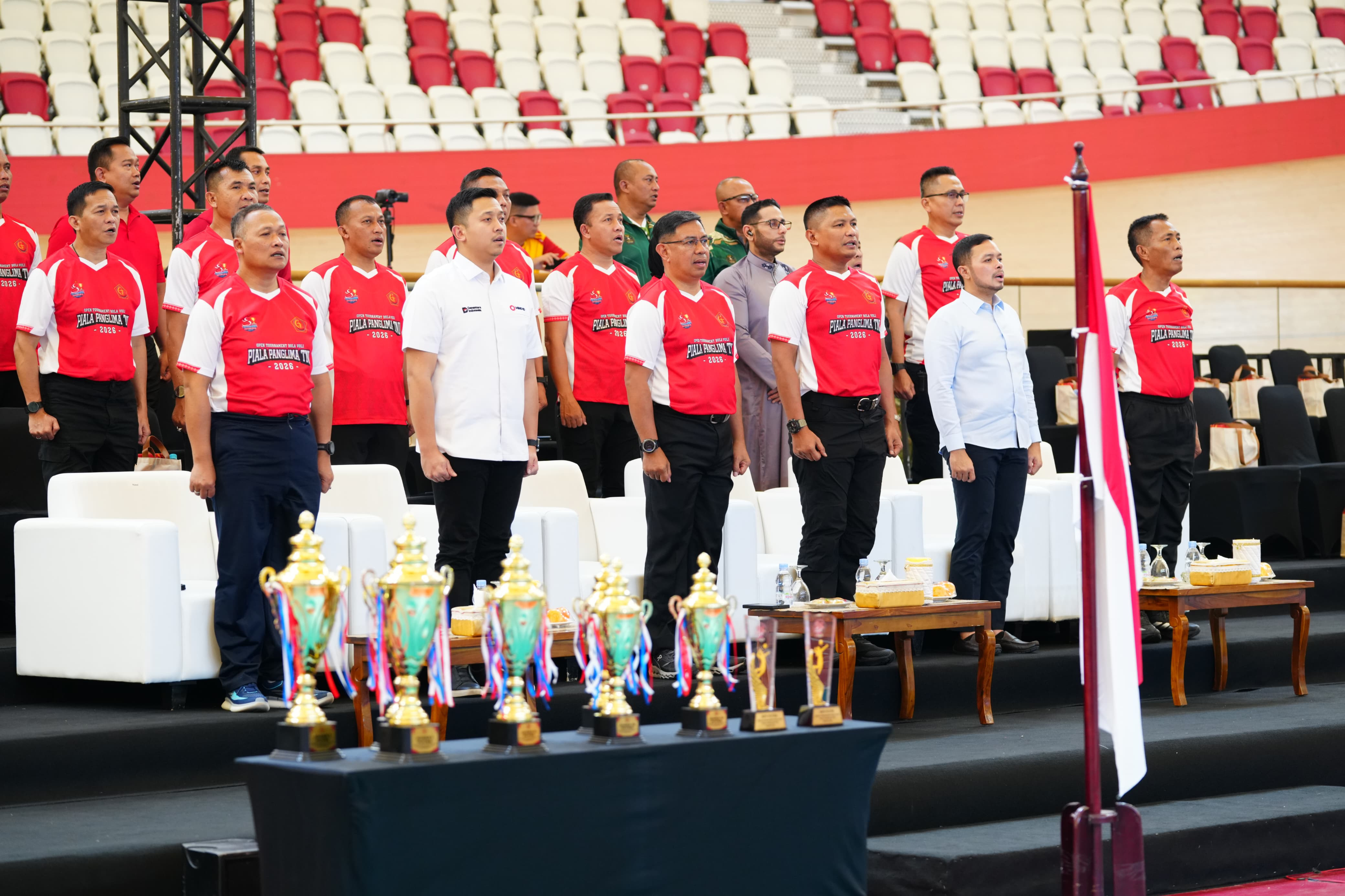 Aspers Panglima TNI Buka Open Tournament Bola Voli Piala Panglima TNI Tahun 2026