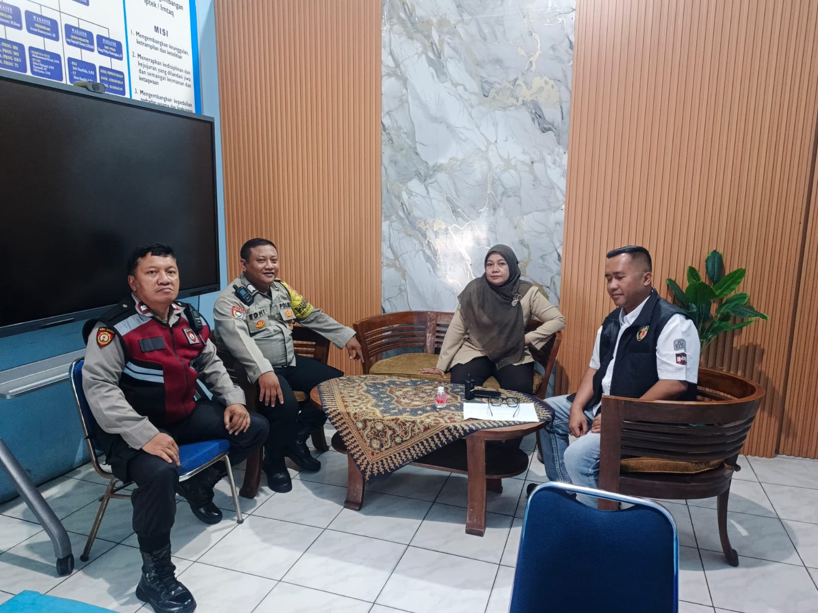 Police Go to School, Polsek Koja Ajak Pelajar Cegah Tawuran dan Jaga Keamanan Lingkungan