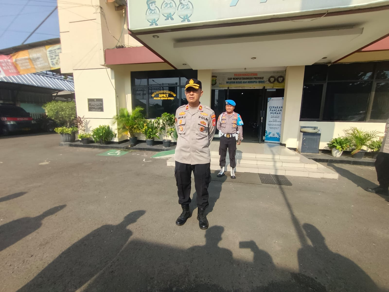 APEL PAGI PERSONEL POLSEK BEKASI UTARA