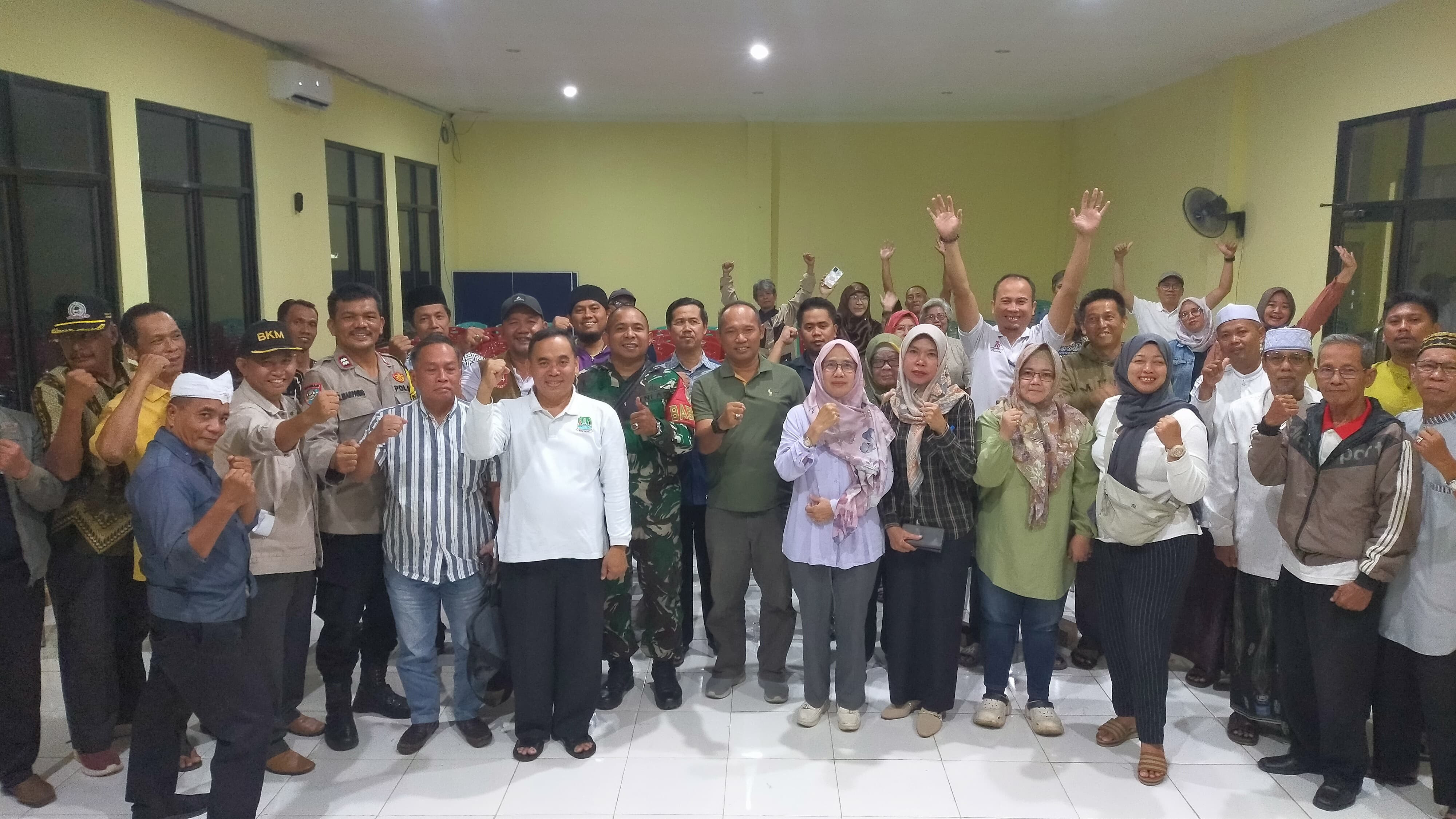 Perkuat Kamtibmas, Tiga Pilar Jatiranggon Gelar Rapat Sinergitas Bersama Tokoh Masyarakat