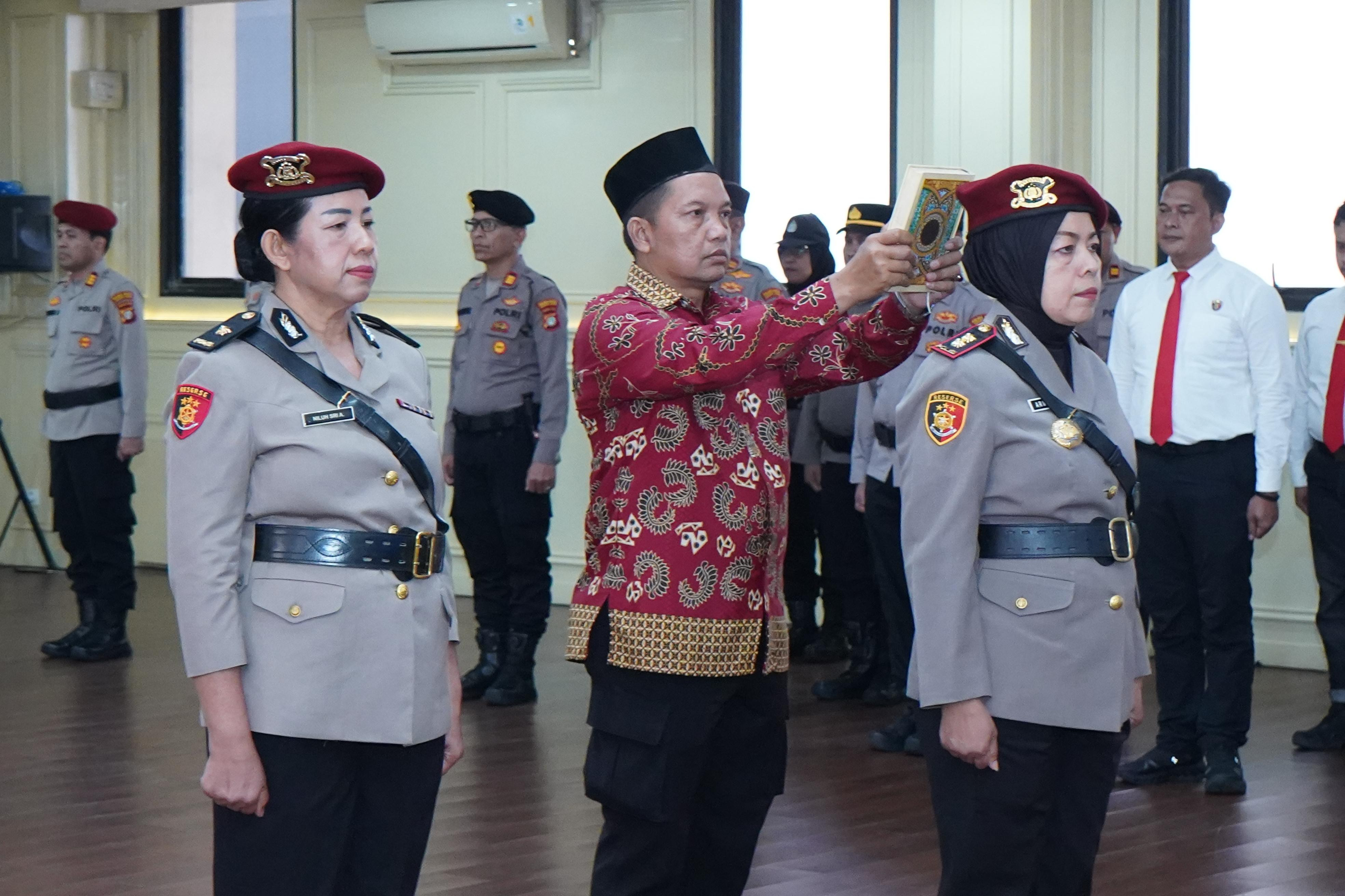 Kapolres Metro Jakarta Utara Pimpin Sertijab Kasatres PPA/PPO, Tekankan Profesionalisme dan Soliditas