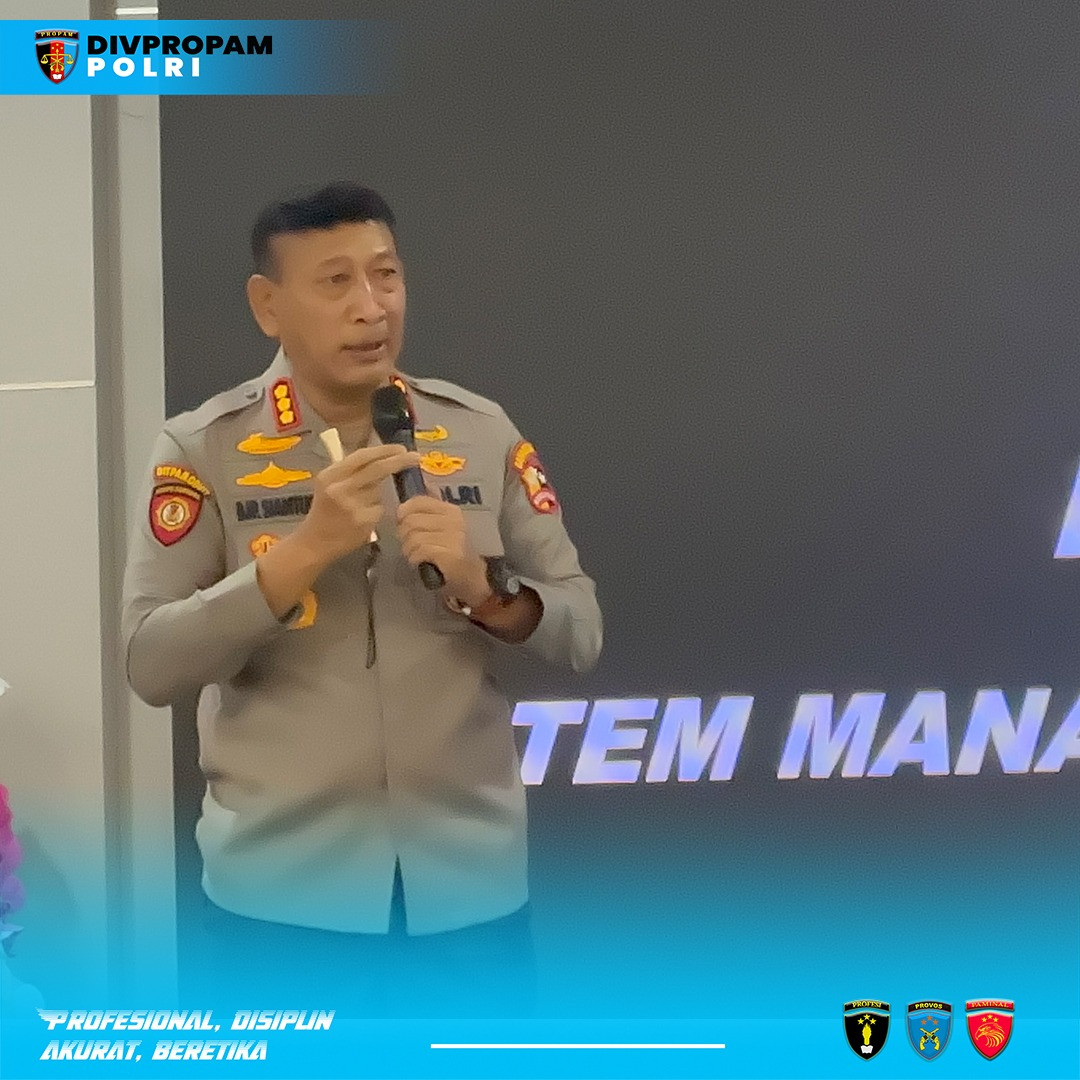 Divpropam Polri Gelar Pelatihan Sistem Pengamanan dan Audit VIP Bersama Tenaga Ahli