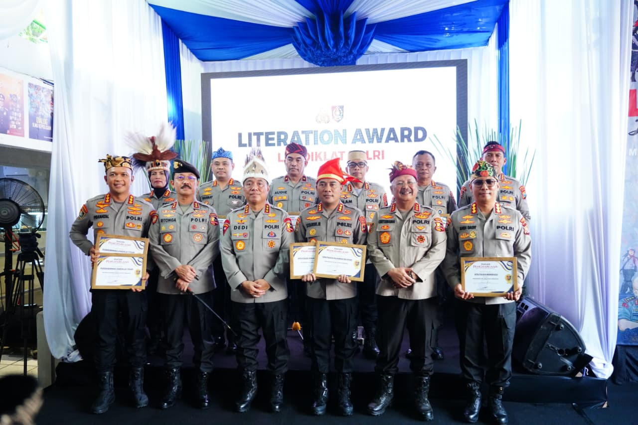 Wakapolri Buka Lemdiklat Literation Expo 2025, Dorong Penguatan Literasi dan SDM Polri