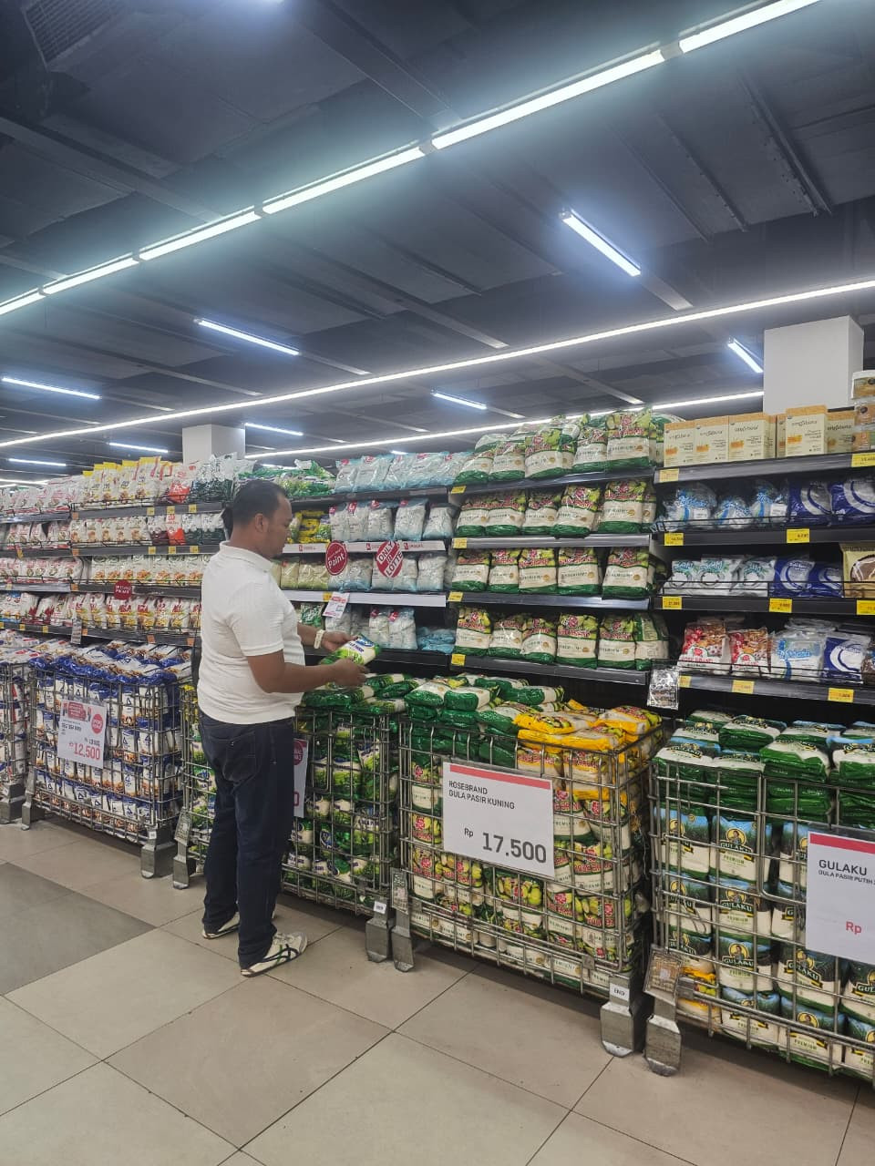 Ditreskrimsus Polda Metro Jaya Monitoring Bapokting di Jakpus, Stok Aman, Cabai Masih Tinggi