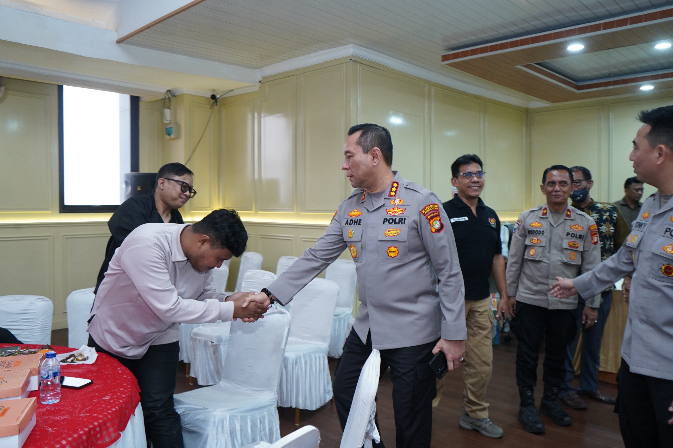 Kapolres Metro Jakarta Utara Gandeng Mahasiswa dan Organisasi Kepemudaan Jaga Kamtibmas