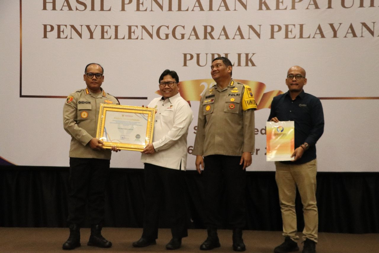 Pelayanan Publik Terbaik, Polrestabes Medan Direward Ombudsman