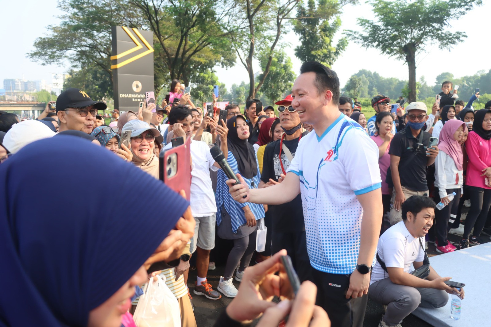 Sambut Hari Bhayangkara, Polres Tangsel Gelar Panggung Edukatif Hingga Pelayanan Publik di CFD Bintaro