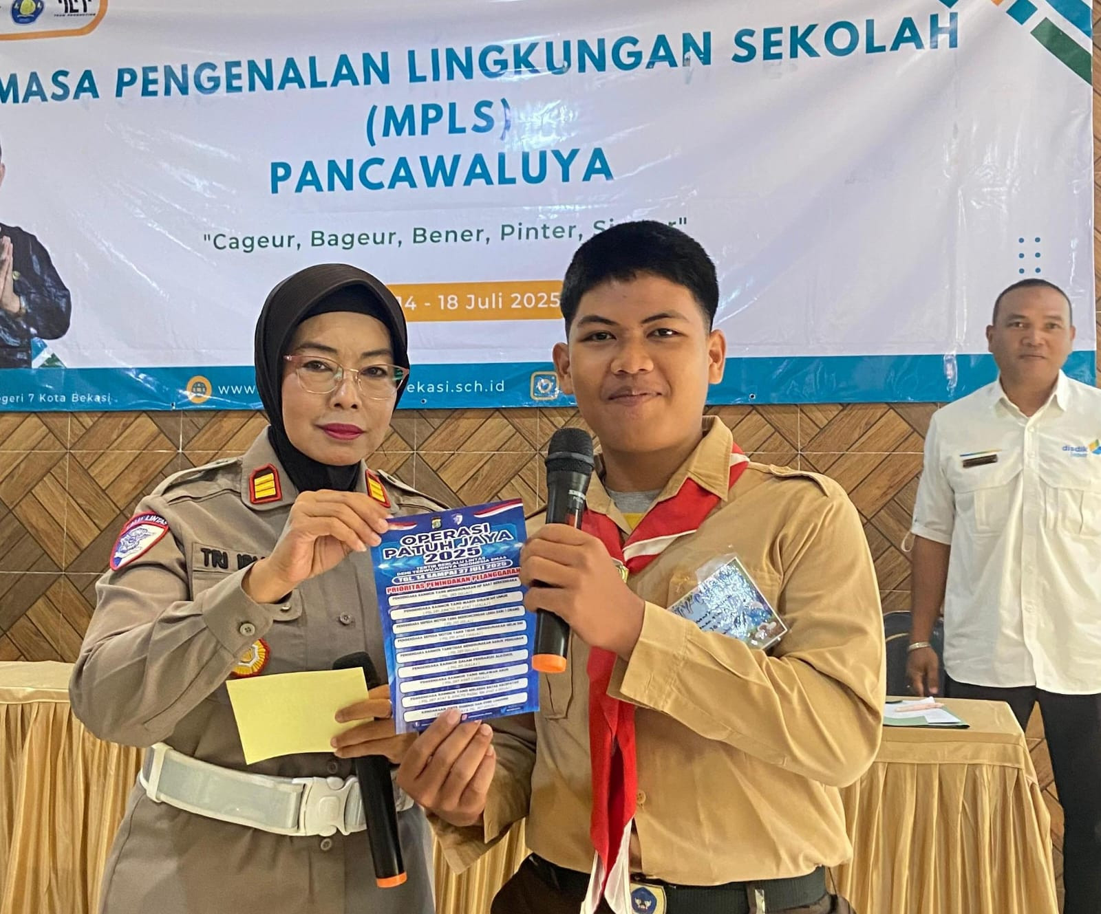 Edukasi Keselamatan Berlalu Lintas, Dalam Rangka Operasi Patuh 2025 SMK Negeri 7 Kota Bekasi