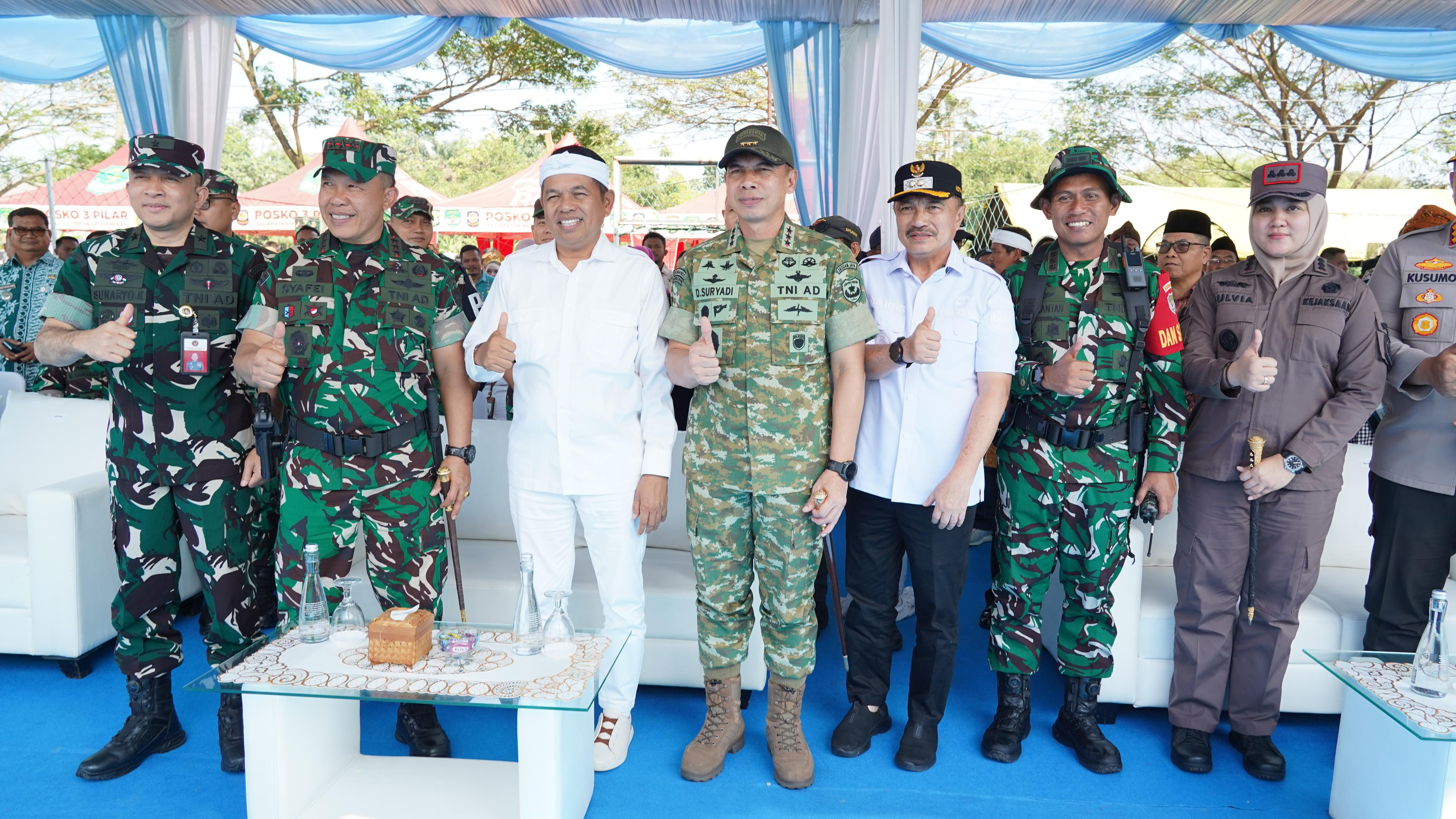 Bukan Sekedar Janji, Kodim 0507/Bekasi Selesaikan TMMD Ke-128 Tepat Waktu, Warga Jatirangga Apresiasi