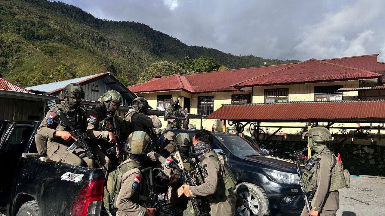 Sempat Melawan Petugas, Satu Anggota KKB Puncak Jaya Berhasil Dilumpuhkan Satgas Ops Damai Cartenz