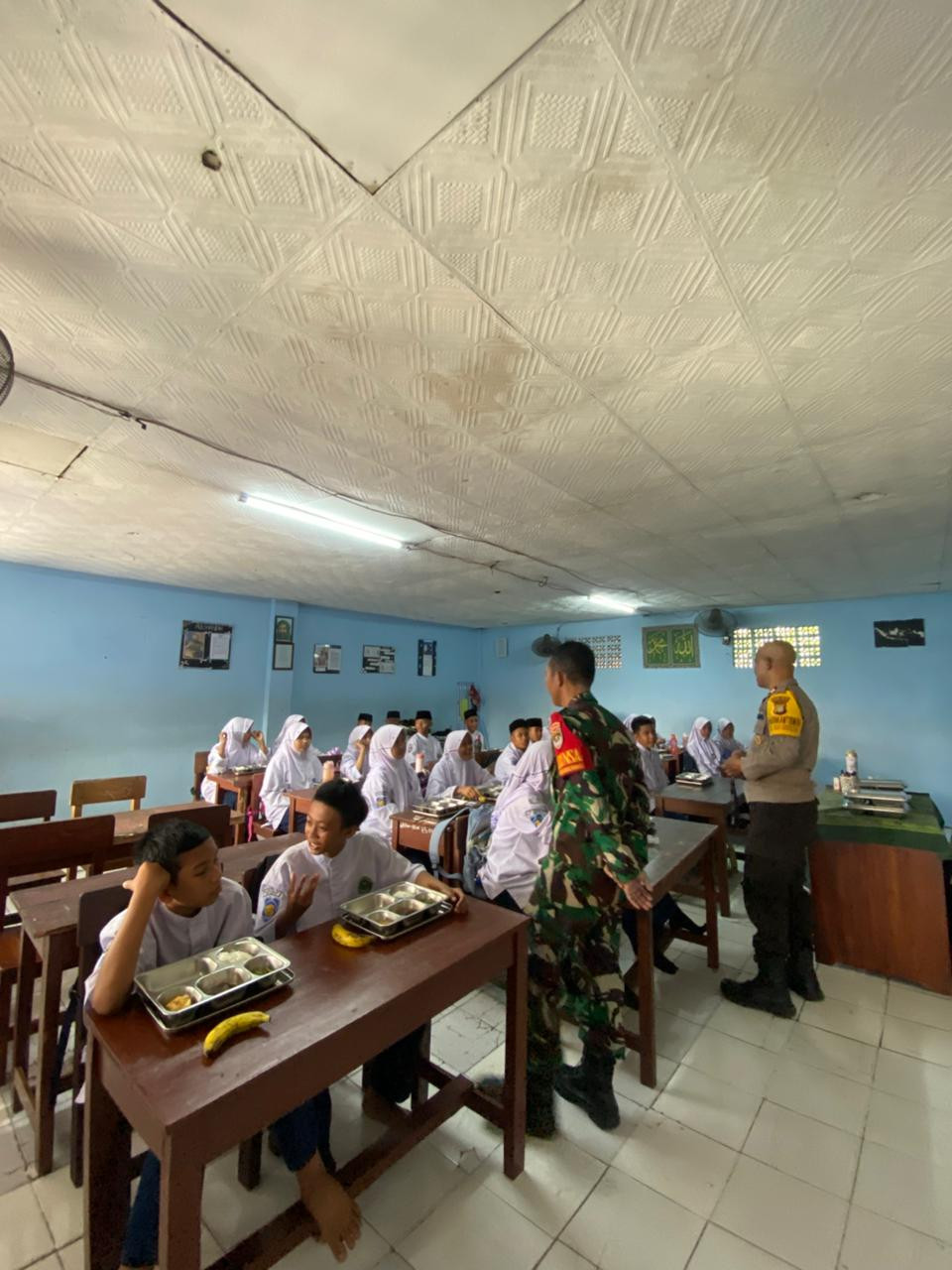 Tiga Pilar Bantargebang Kompak Dukung Program Makan Bergizi Gratis di Sekolah