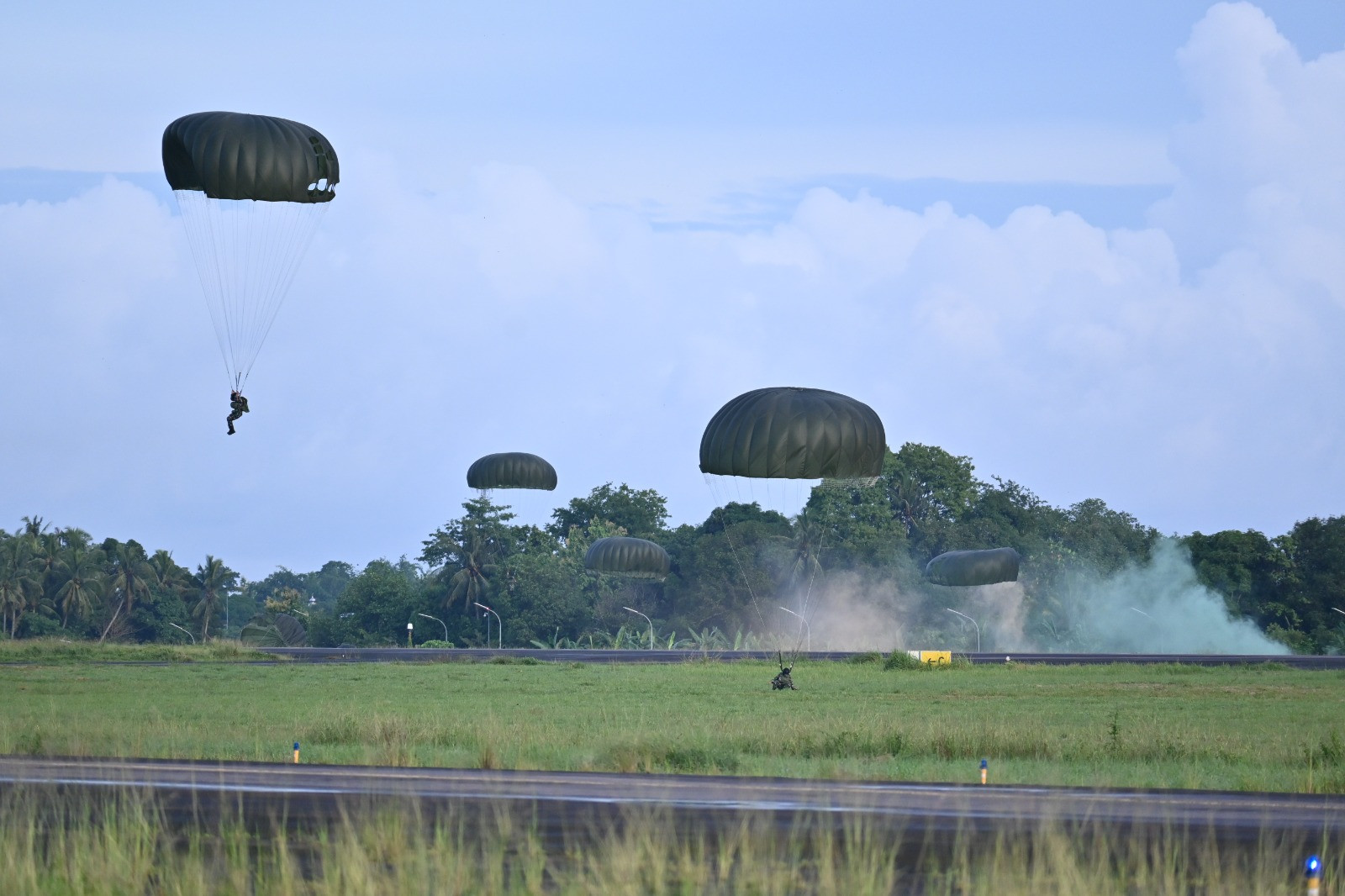 Lanud Sultan Hasanuddin Dukung  Jungar Prajurit Wing Komando II Kopasgat