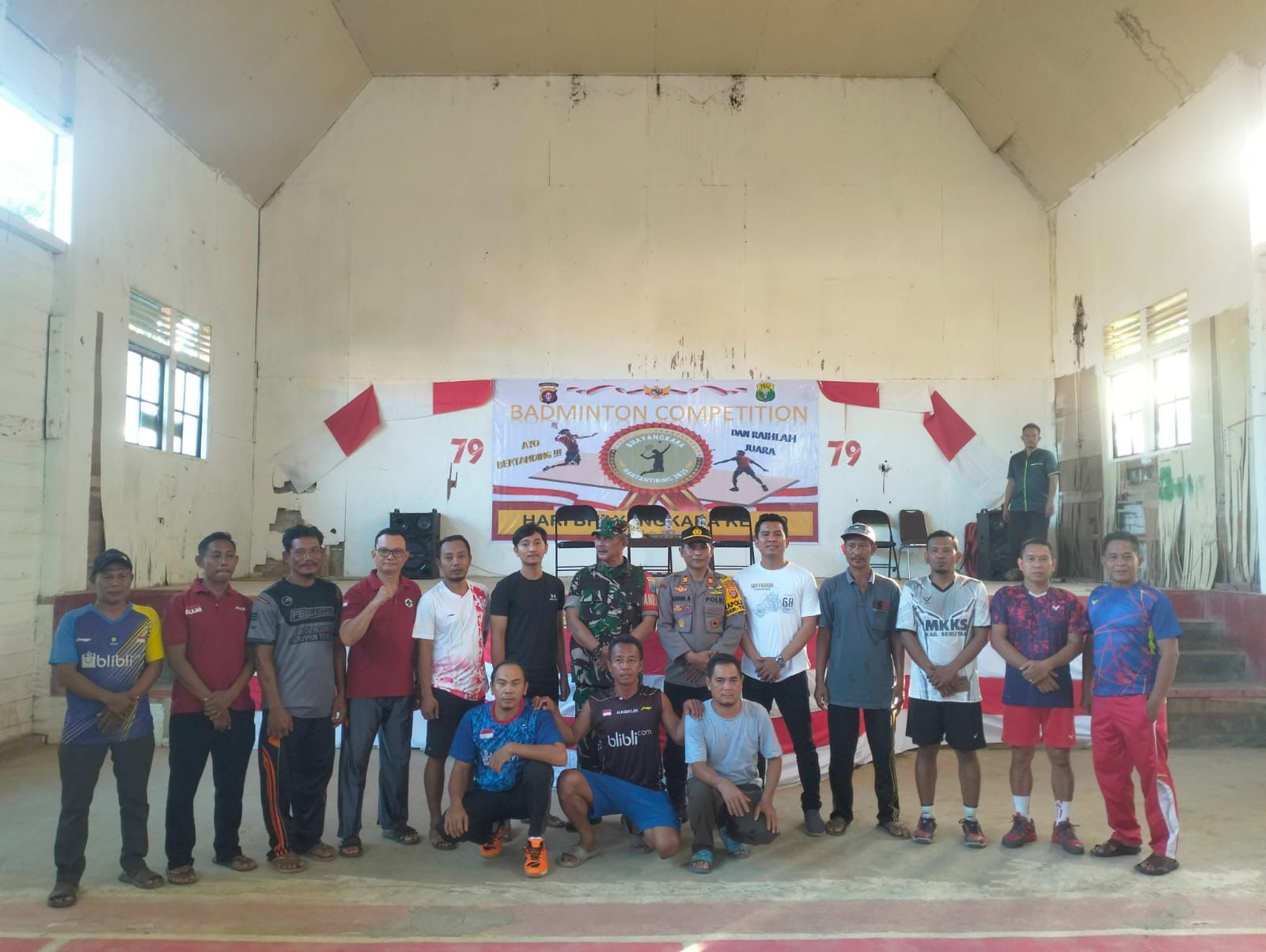 Semarakkan Hari Bhayangkara ke-79, Polres Seruyan Gelar Turnamen Badminton Bersama Masyarakat