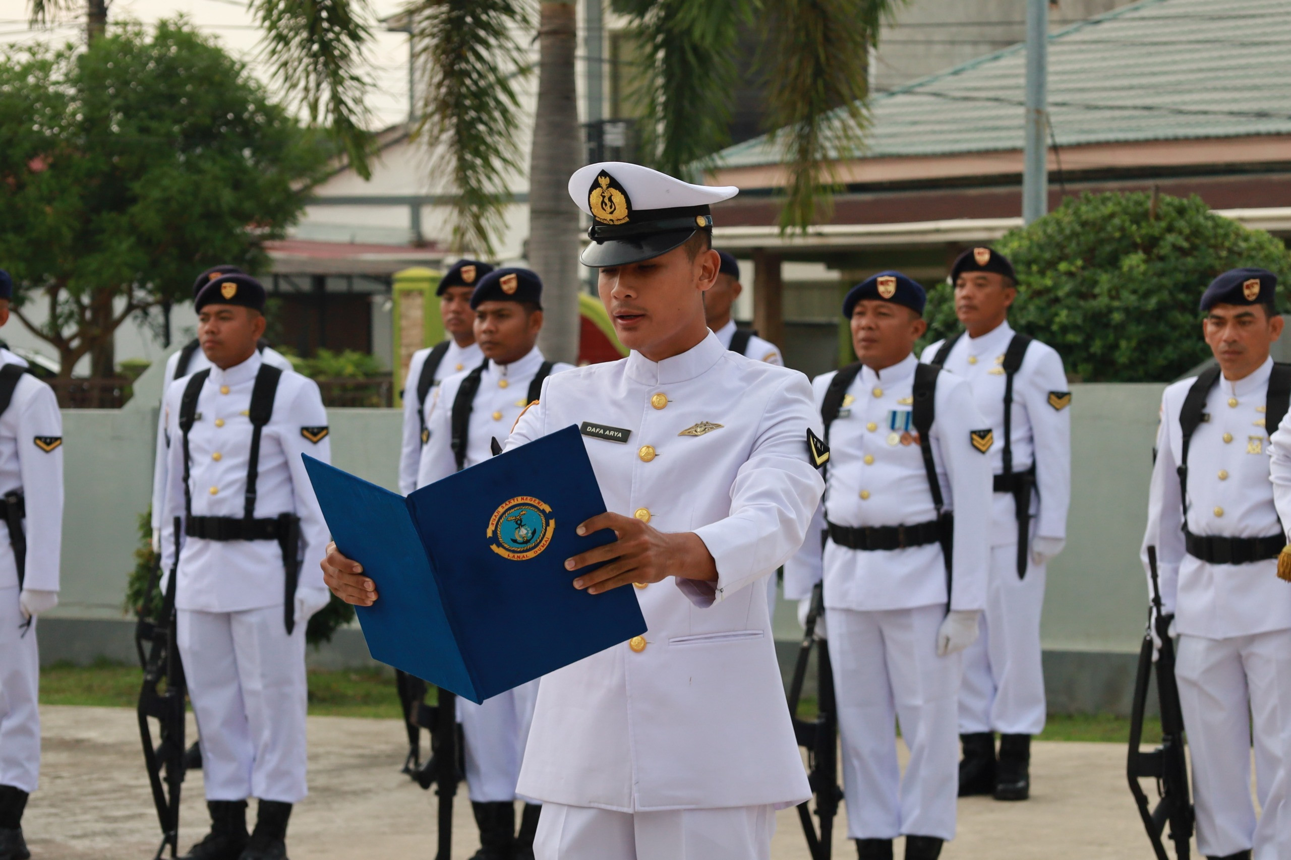 Teladani dan Amalkan Nilai Luhur Pancasila, Pangkalan TNI Angkatan Laut Dumai Gelar Upacara Peringatan Hari Kesaktian Pancasila