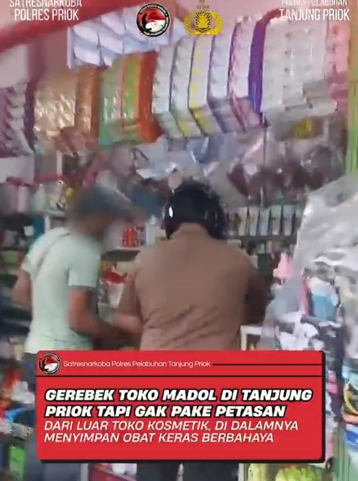 Polisi Ungkap Peredaran Obat Berbahaya Tanpa Izin di Tanjung Priok, Satu Pelaku Diamankan