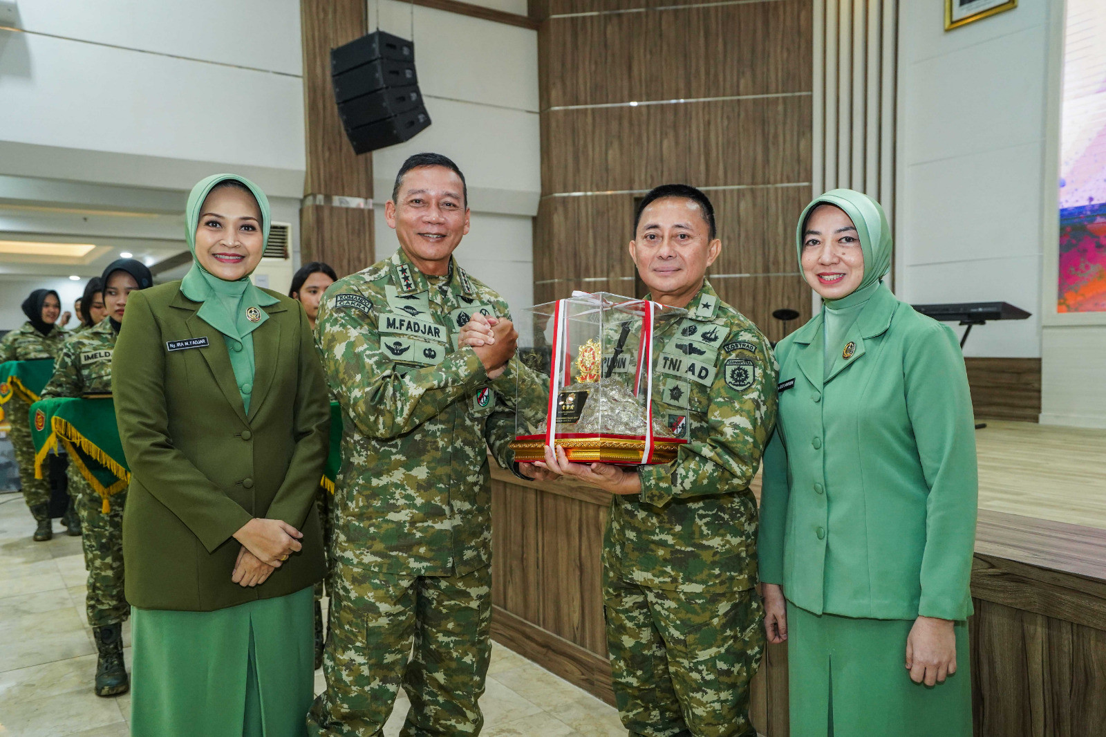 Pangkostrad Letjen TNI Mohammad Fadjar Pimpin Sertijab Asren Kostrad dan Irdivif 3 Kostrad