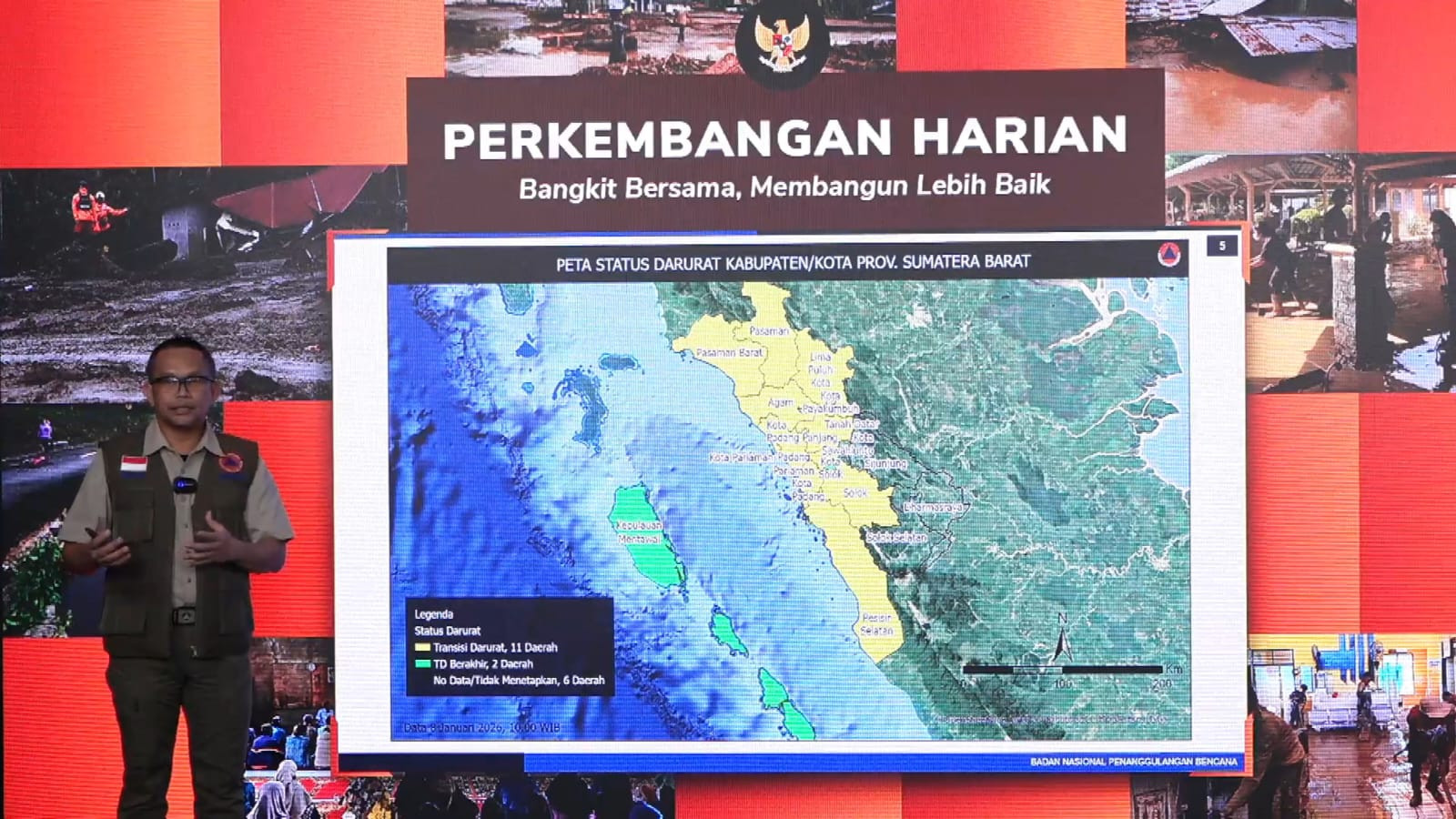 Waspada Bencana Susulan, BNPB Imbau Warga Perhatikan Hujan Intensitas Tinggi