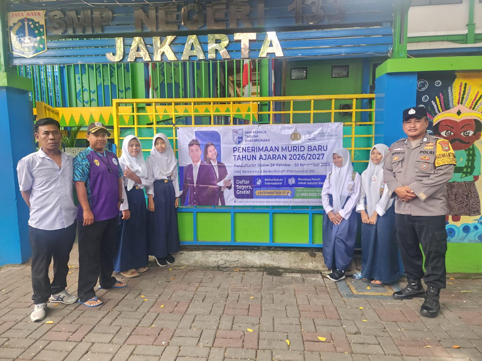 Polres Kepulauan Seribu Gencar Sosialisasikan Penerimaan SMA Kemala Taruna Bhayangkara 2026/2027, Ajak Siswa SMP Siapkan Masa Depan Gemilang