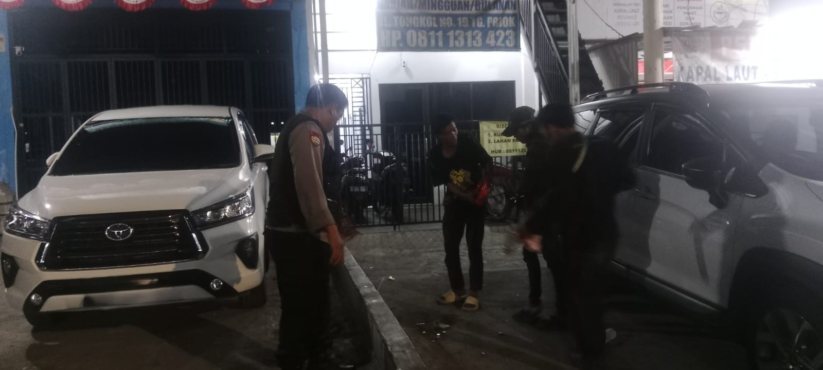 Respon Cepat Layanan Polisi 110, Polsek Tanjung Priok Tindaklanjuti Laporan Gangguan Kamtibmas di Jalan Tongkol
