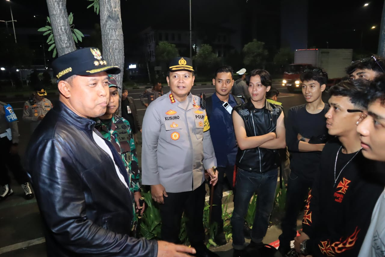 Polres Metro Bekasi Kota Gelar Patroli Skala Besar Antisipasi Gangguan Kamtibmas
