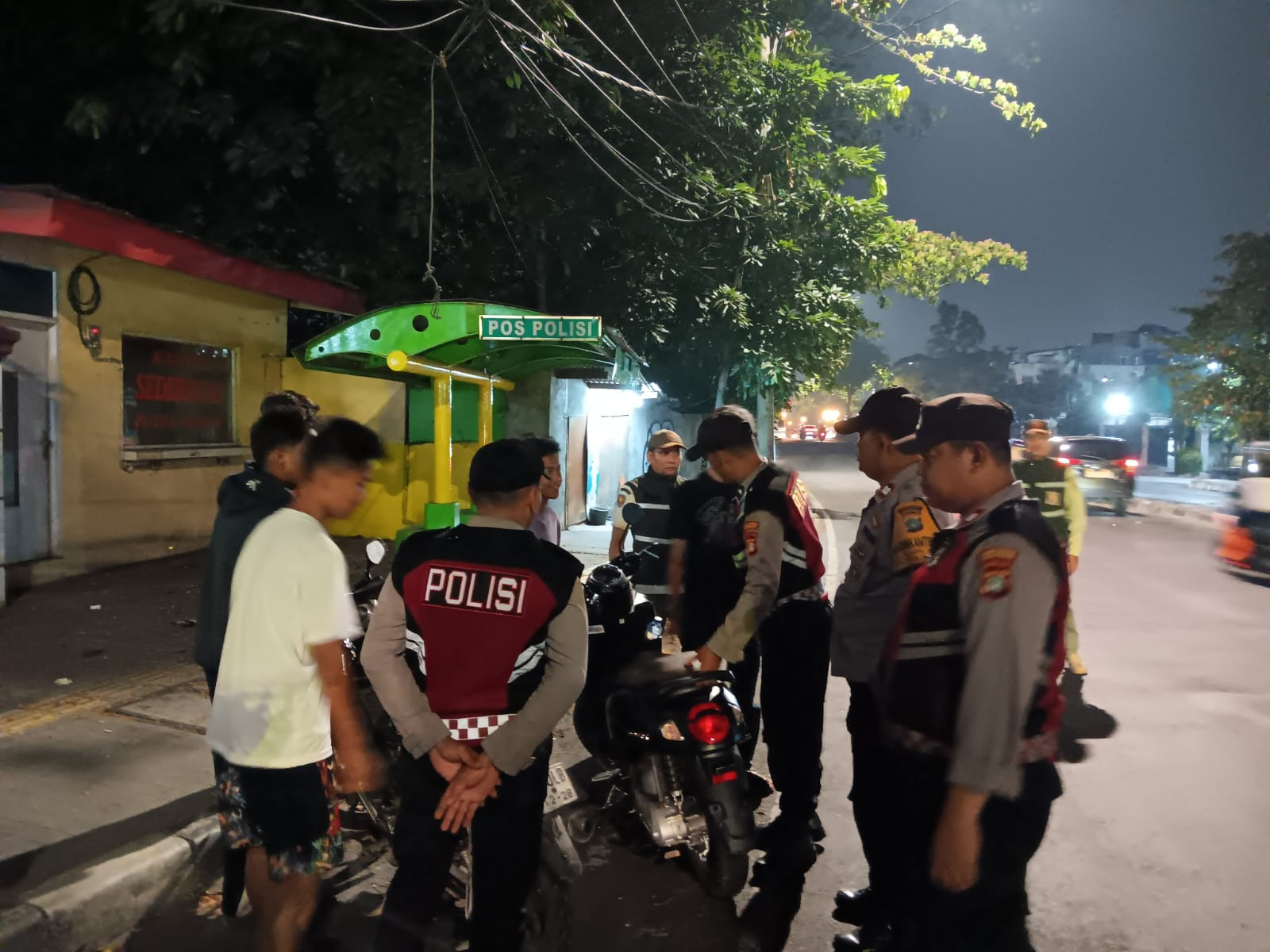 Polsek Metro Penjaringan Gelar KRYD, 9 Sepeda Motor Diamankan dalam Patroli Antisipasi Tawuran