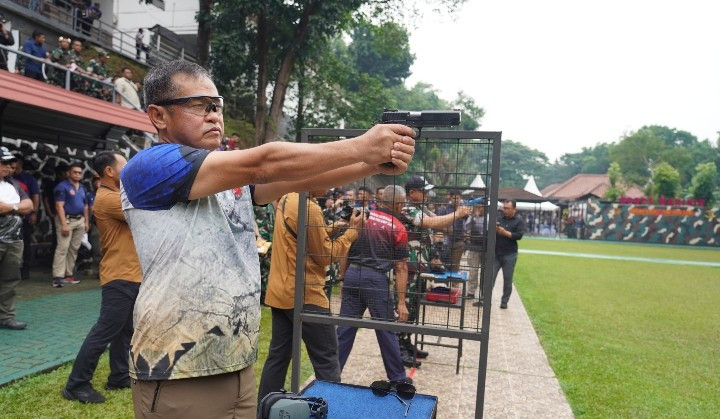 Kasad Pimpin Pati TNI AD Tumbangkan Sasaran