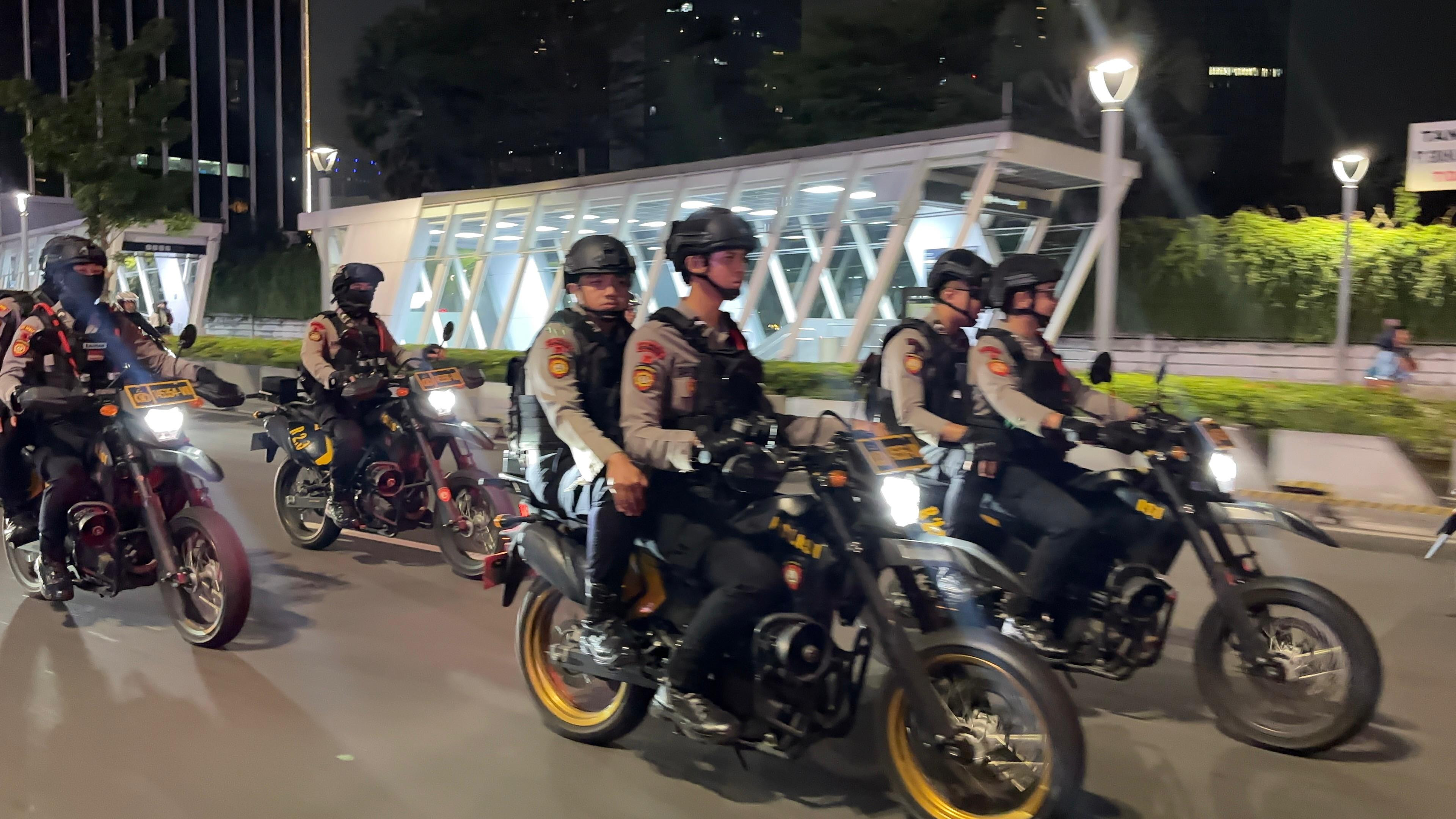 Polda Metro Jaya Gelar Patroli Malam di Jakarta