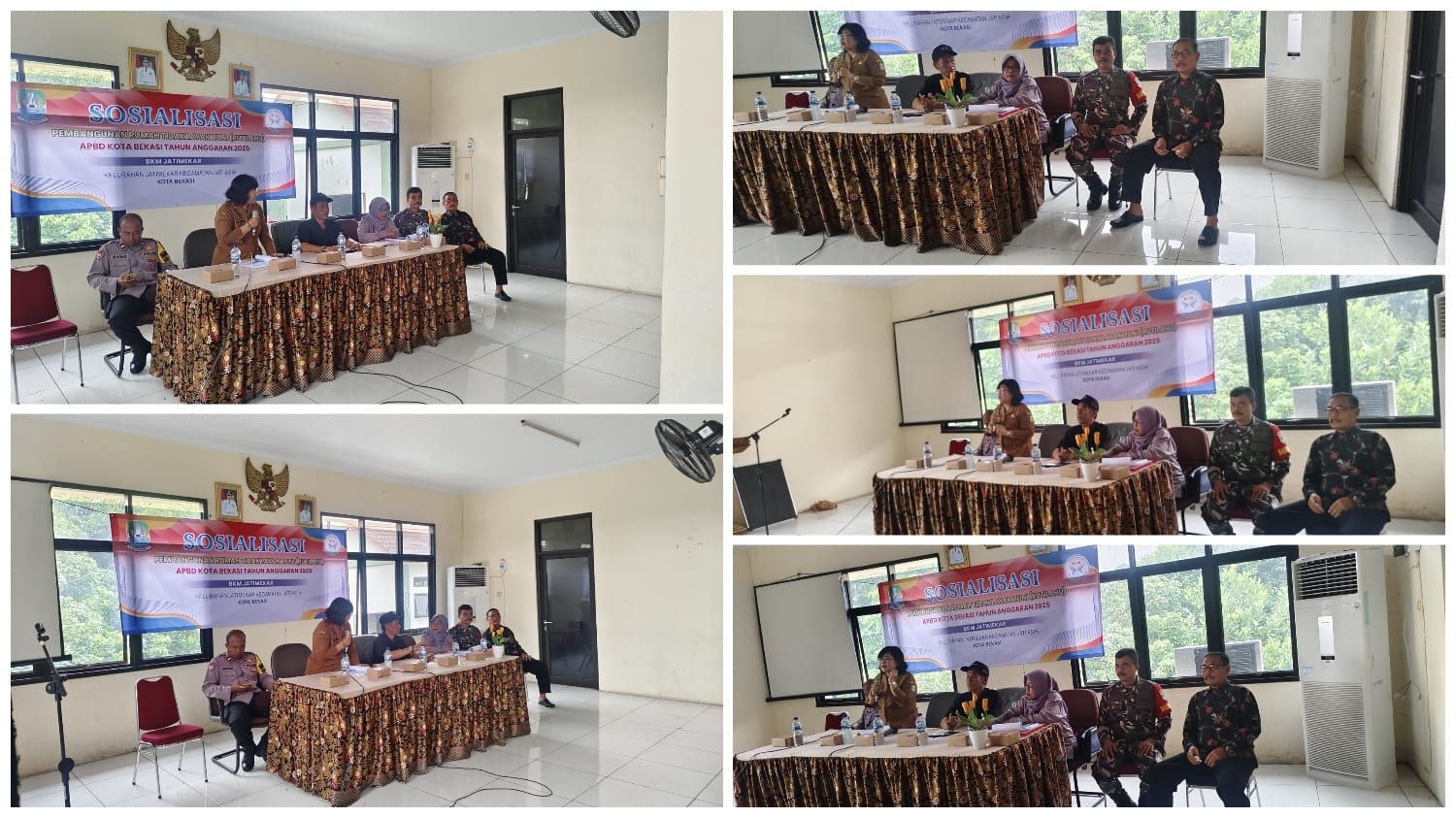 BHABINKAMTIBMAS JATIMEKAR HADIRI RAPAT SOSIALISASI PROGRAM RUTILAHU 2025