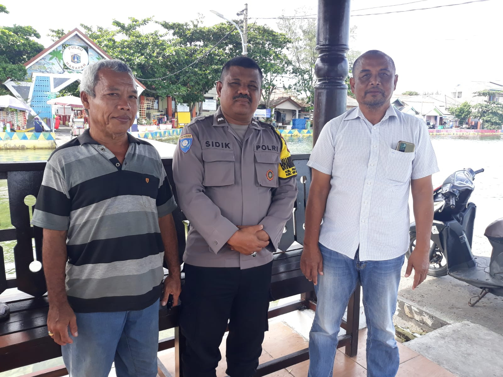 Tokoh dan Masyarakat Pulau Harapan Apresiasi Keberhasilan Ops Lilin 2024 Polres Kepulauan Seribu