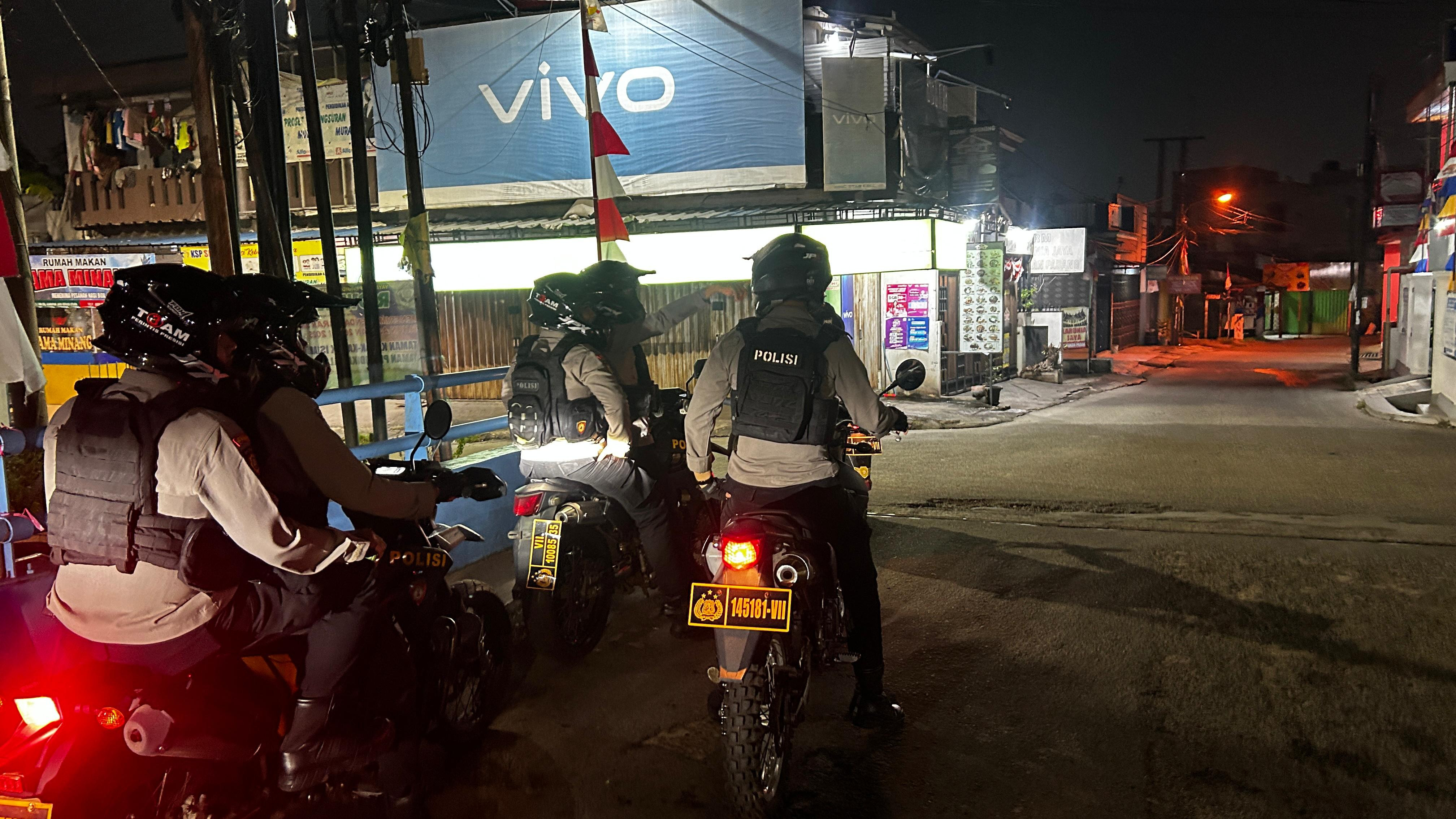 Polres Metro Bekasi Kota Gencarkan Patroli Malam, Kejahatan Jalanan Terkendali