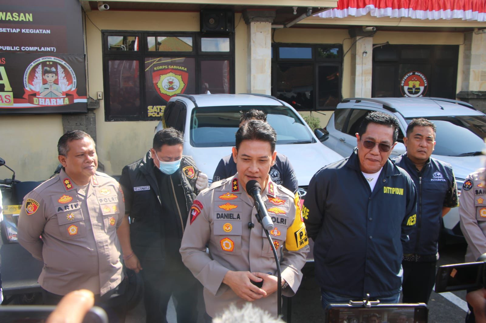 Dalam Waktu 2 X 24 Jam Polda Bali Berhasil Bekuk 3 Pelaku Penembakan WNA Australia