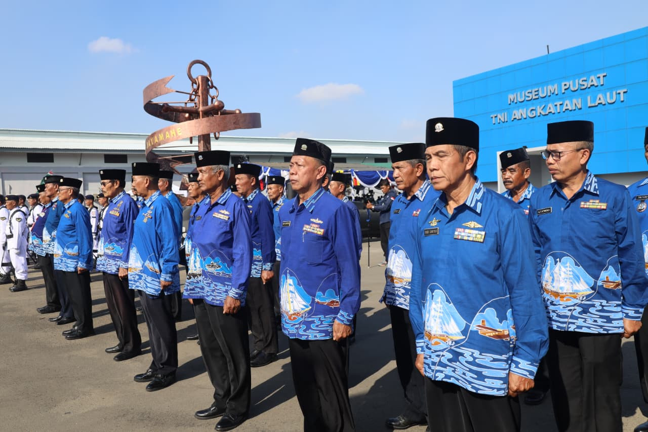 Persatuan Purnawirawan Angkatan Laut Gelar Upacara Peringatan Detik-Detik Proklamasi Kemerdekaan RI Ke-80