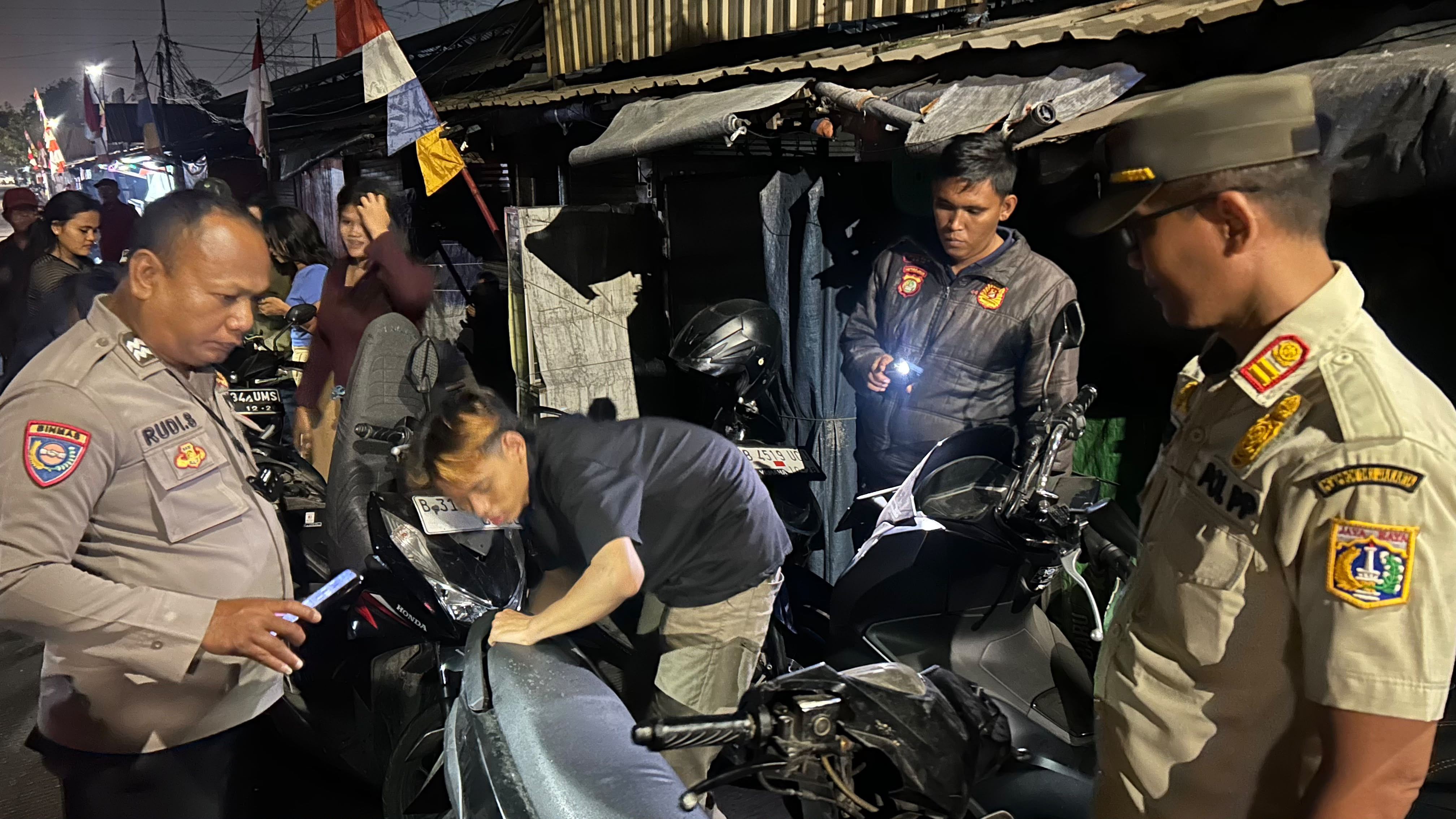 Polsek Koja Tingkatkan Patroli Malam untuk Tekan Aksi Tawuran dan Kejahatan Jalanan