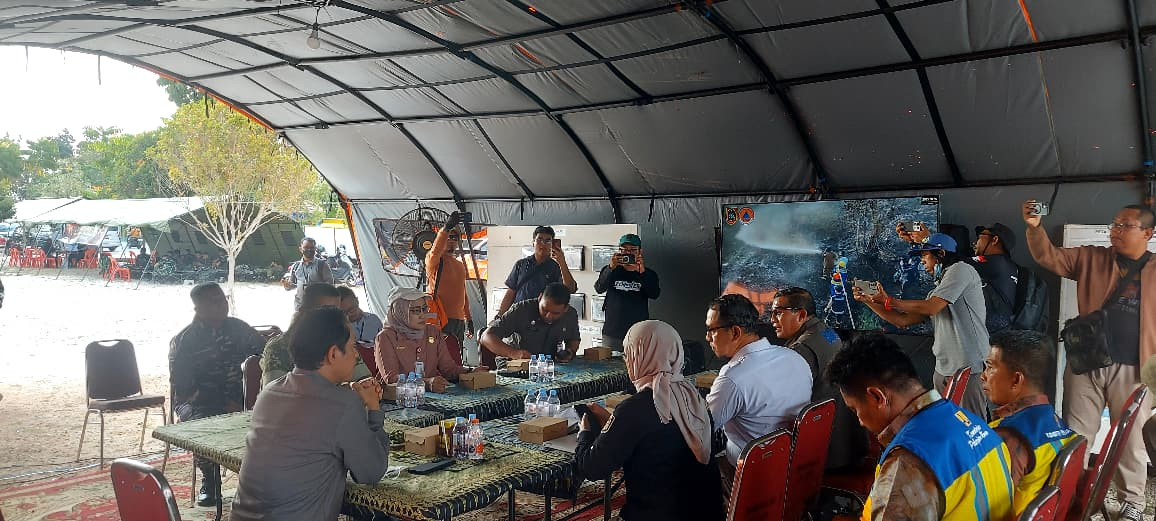 Perkuat Sinergi, Lanal Banjarmasin Bersama Forkopimda Kalsel Gelar Rakor Strategi Penanganan Karhutla 2026