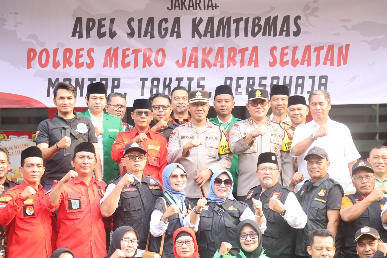 Polres Metro Jakarta Selatan Gelar Apel Siaga Kamtibmas Dalam Rangka “Jaga Jakarta” Dan Pemeliharaan Kamtibmas