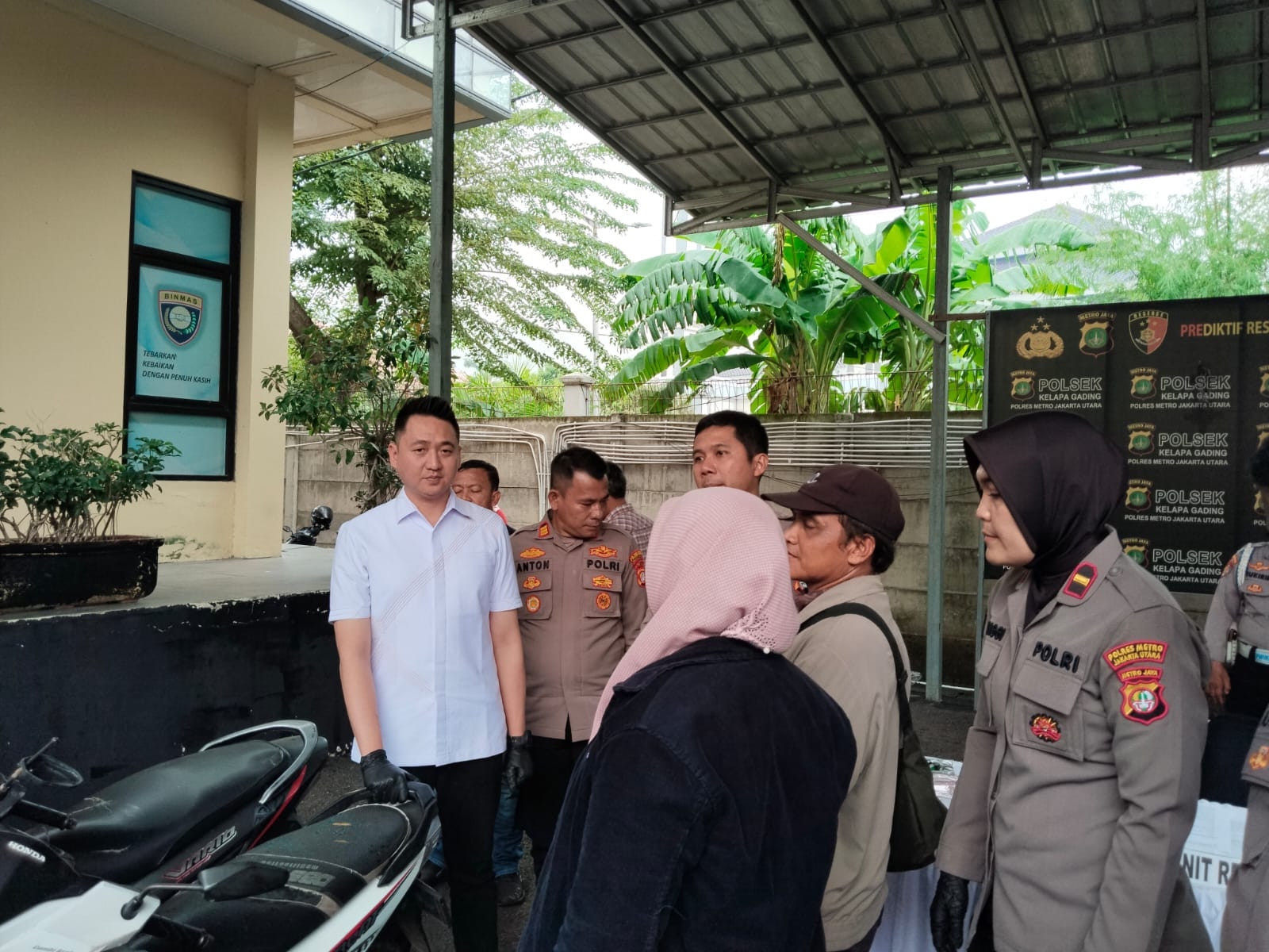 Unit Reskrim Polsek Kelapa Gading Tangkap Dua Pelaku Curanmor