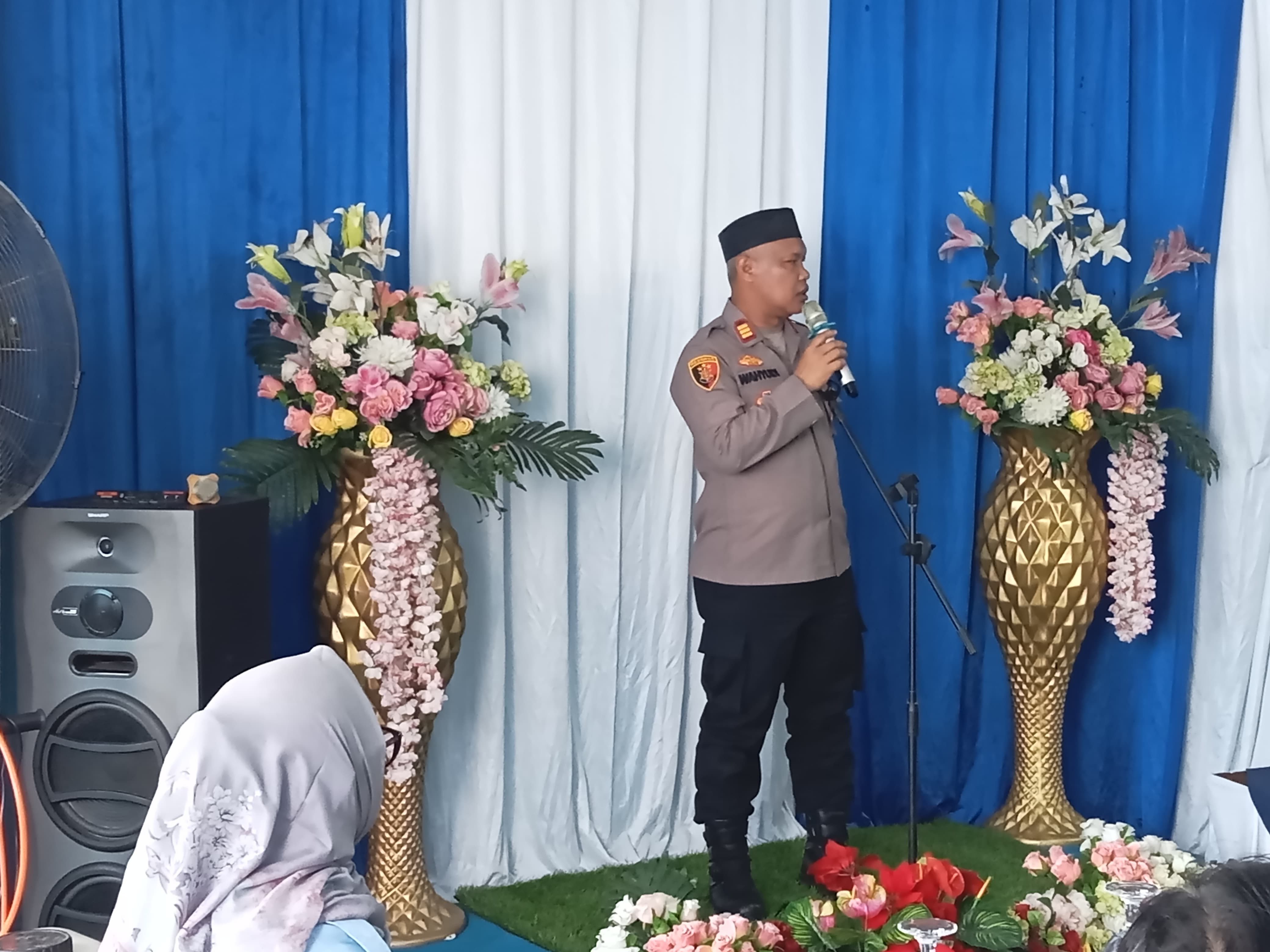 Kapolsek Bekasi Barat Hadiri Peresmian Dapur MBG di Kotabaru