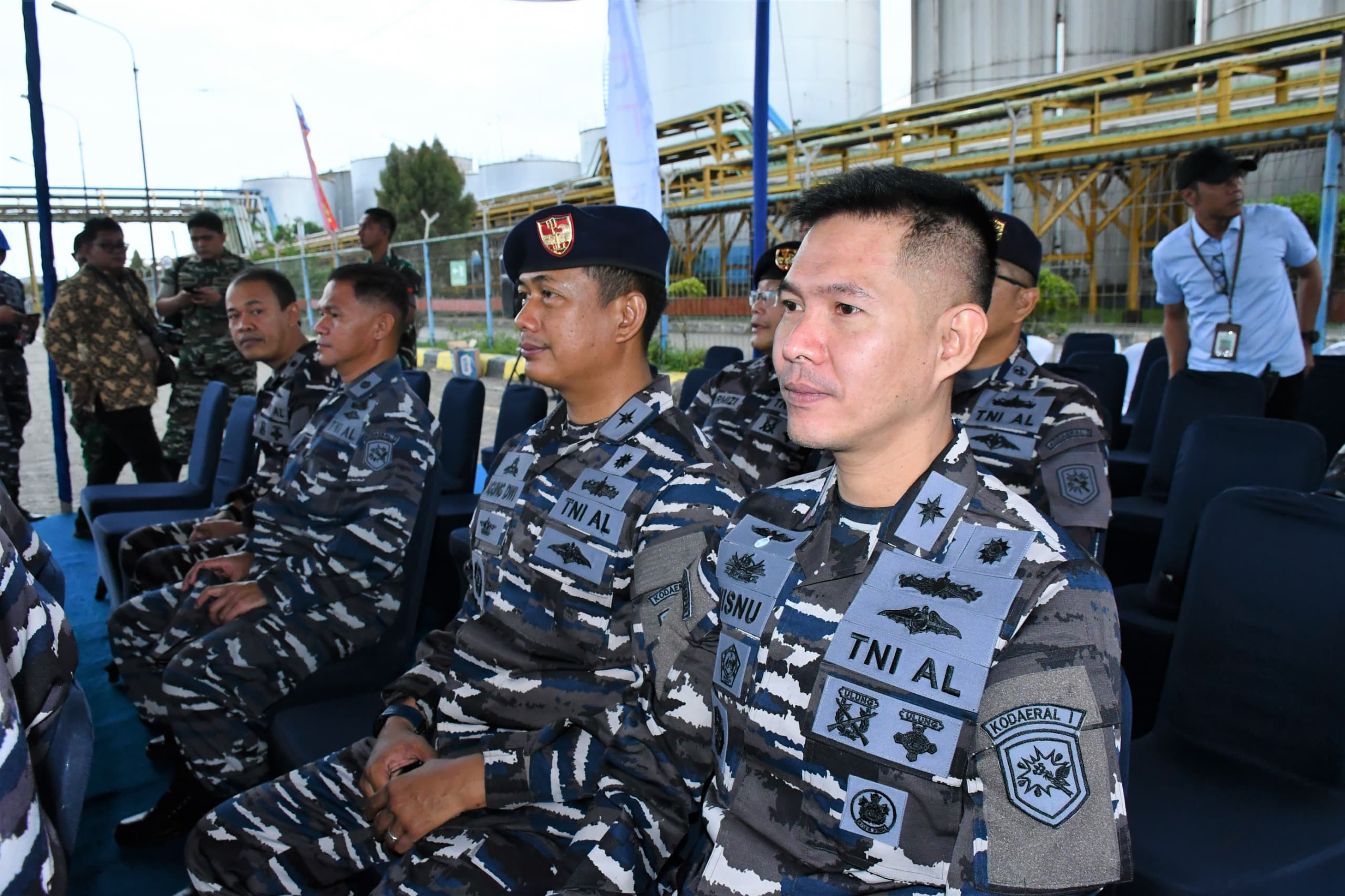 Danlanal Simeulue Hadiri Rangkaian Kegiatan Kunker Pangkoarmada RI di Mako Kodaeral I