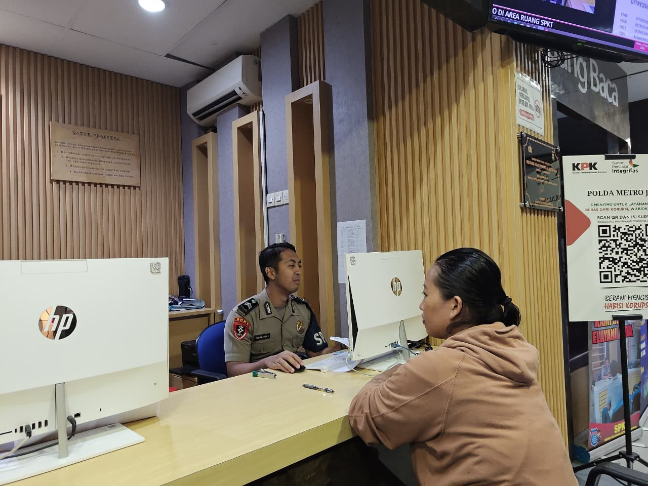 Urus Surat Kehilangan ATM, Warga Apresiasi Pelayanan SPKT Polda Metro Jaya